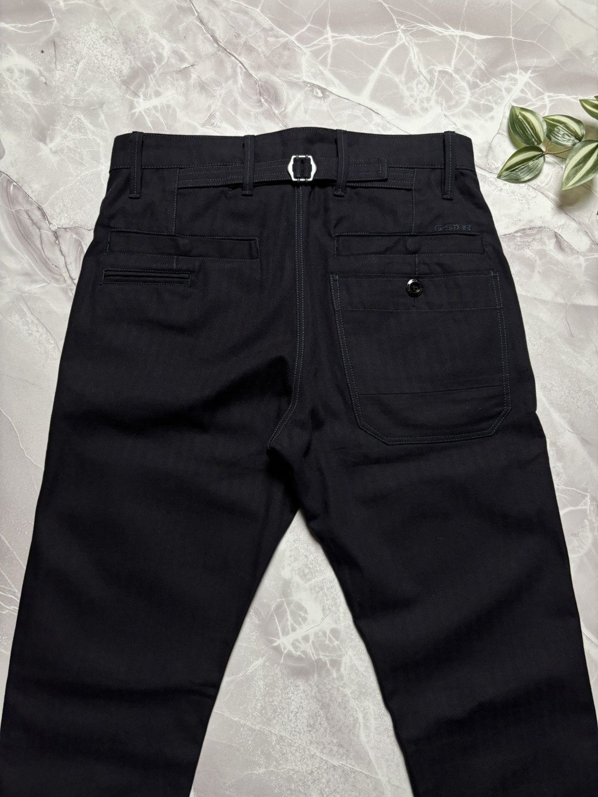 G-Star G-Star Raw Loic Relaxed Tapered Chino Cinch Back Men 30 x 32 Size US 30 / EU 46 - 11 Thumbnail