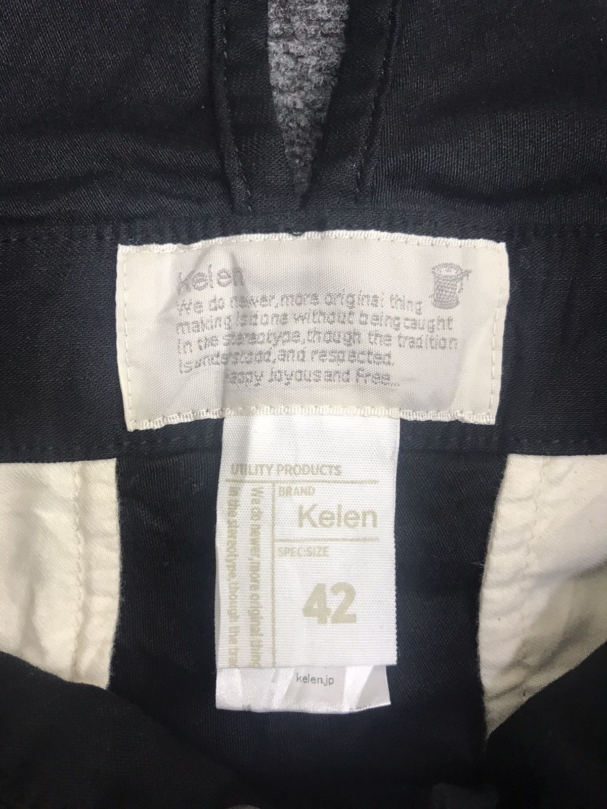 Japanese Brand 💥AVANT GARDE💥Kelen Multipockets Military Style HAKAMA Pant Size US 33 - 8 Thumbnail