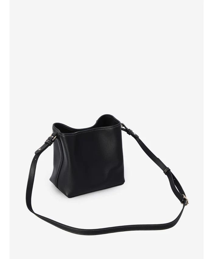 Gucci o1la5ras0526 Size: OS / GG Emblem Small Bucket Bag in Black Size ONE SIZE - 4 Thumbnail