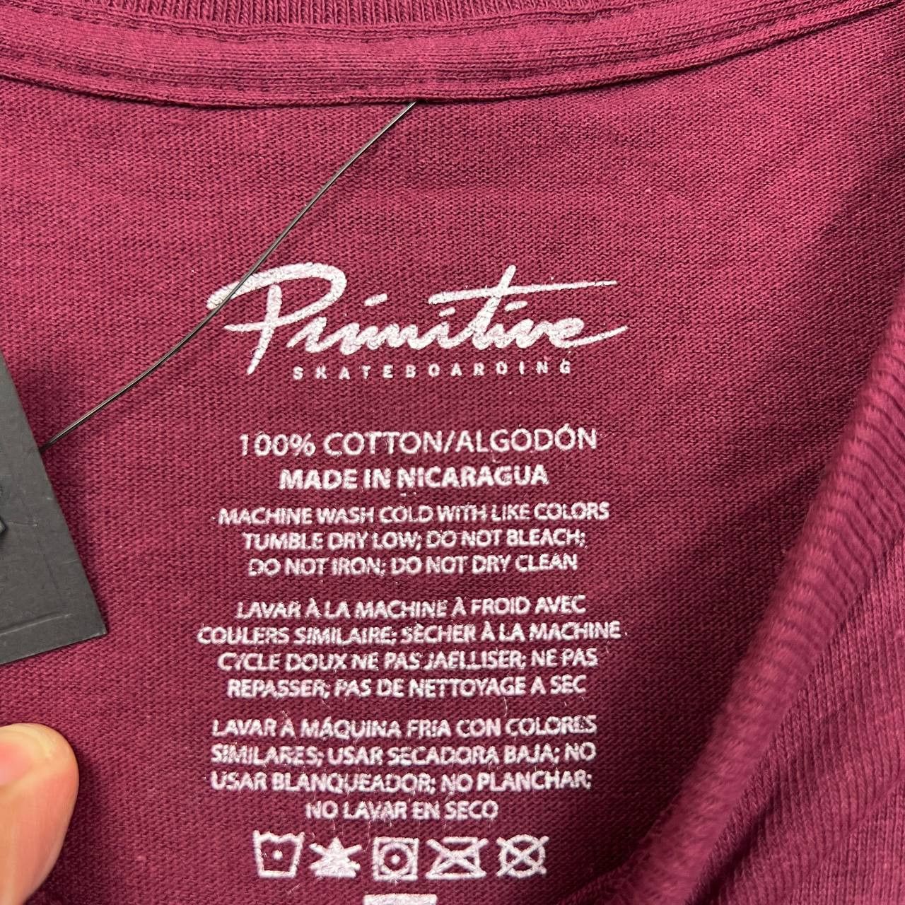 Primitive Primitive Skateboarding Shirt Men Large Red Crew Neck New L Size US L / EU 52-54 / 3 - 6 Thumbnail