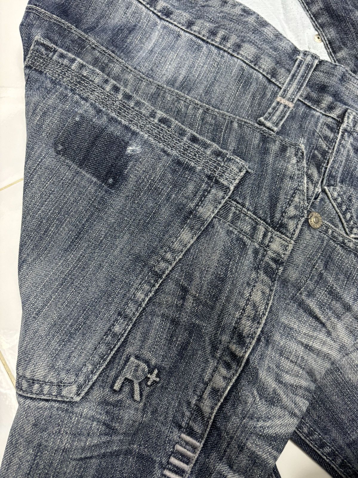 Dior Claw Mark Dolce & Gabbana Distressed Denim Jeans Size US 40 / EU 56 - 12 Thumbnail