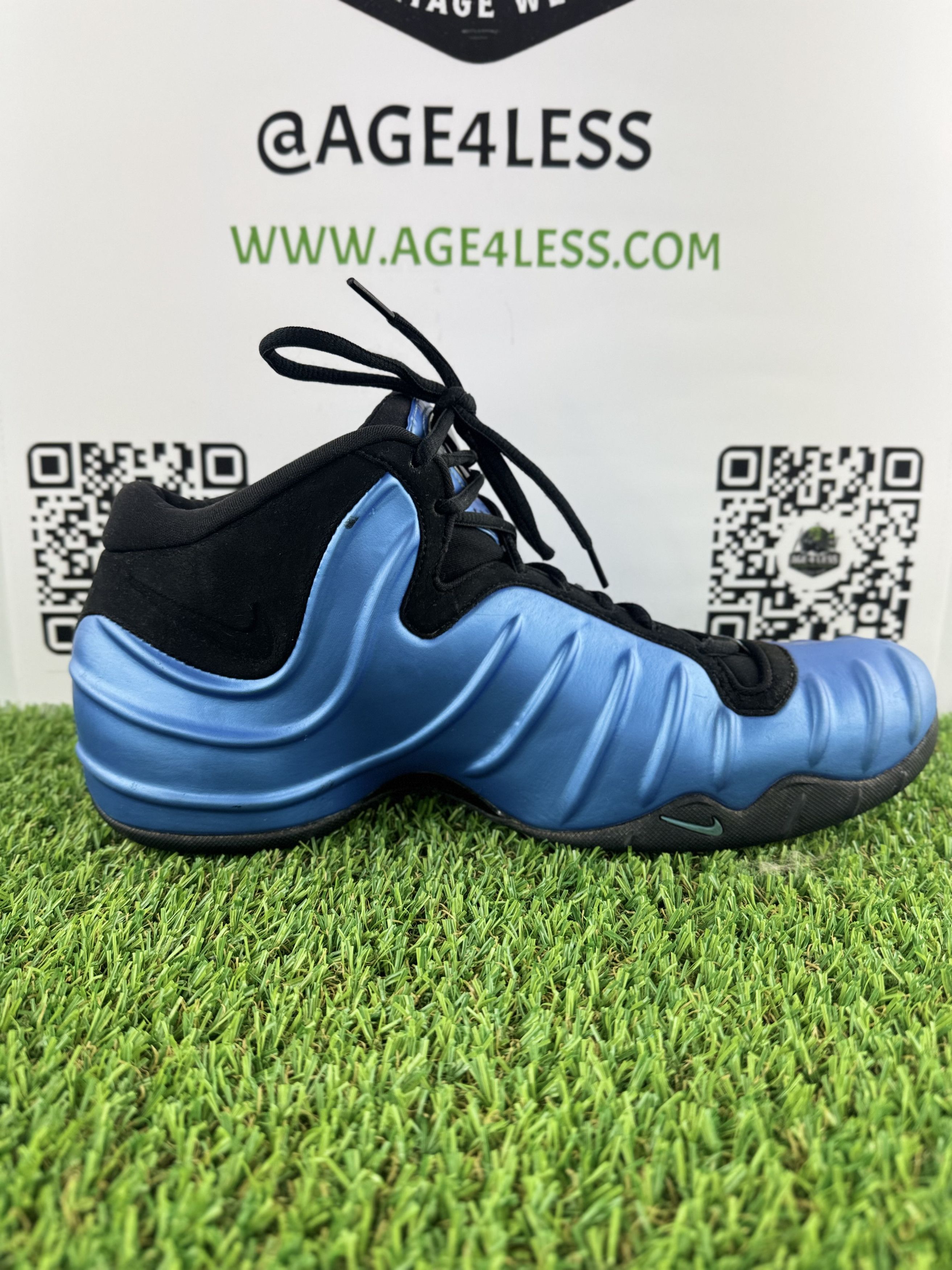 Nike 2002 Nike Air Pureposite Dark Neon Royal 303969-501 Size US 12 / EU 45 - 4 Thumbnail