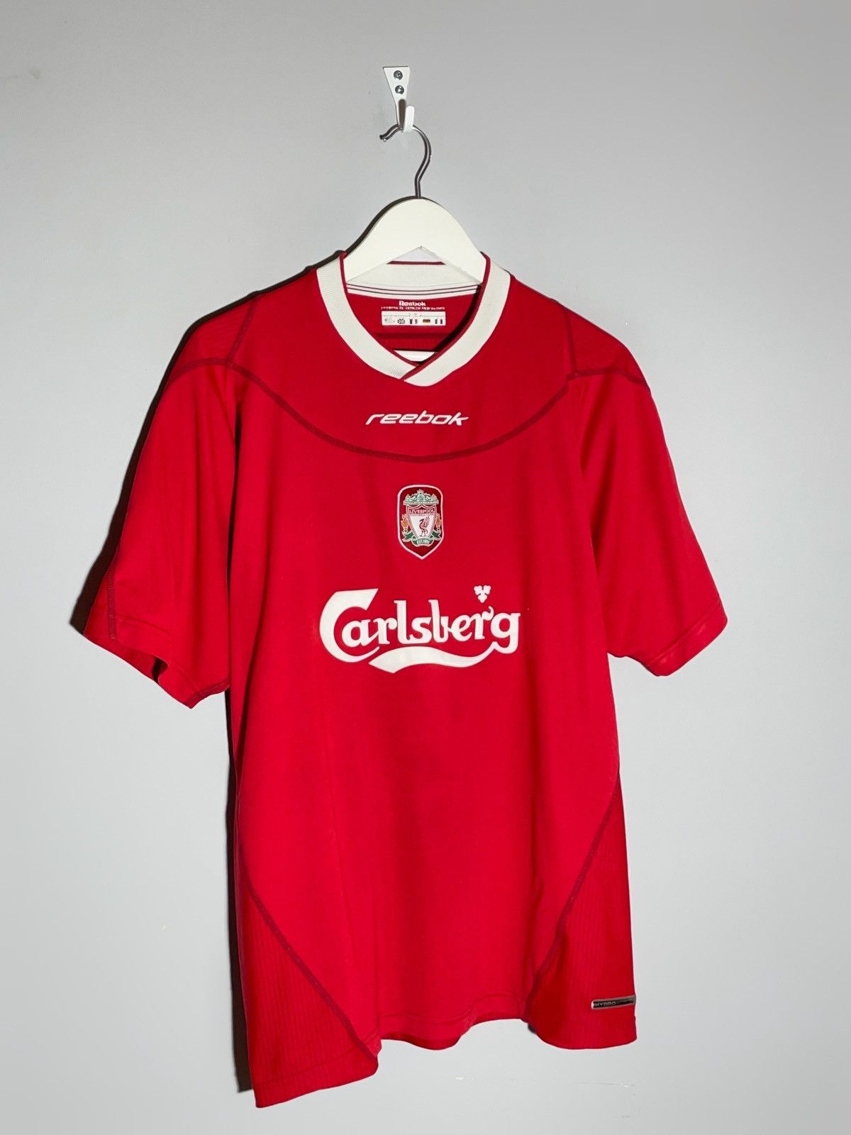 Reebok Liverpool FC Reebok 2002/04 Home Vintage Football Shirt Size US L / EU 52-54 / 3 - 2 Thumbnail