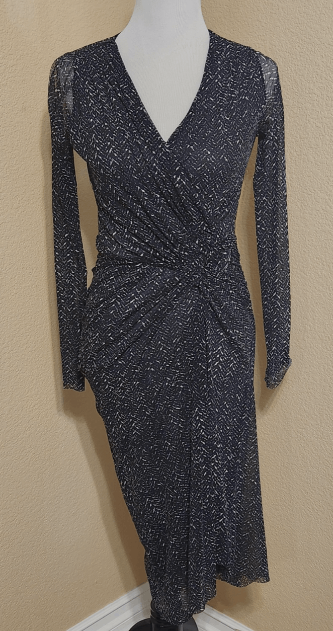 Jean Paul Gaultier FUZZI Y2K Jean Paul Gaultier Black Stretchy Mesh Dress S Size S / US 4 / IT 40 - 2 Thumbnail