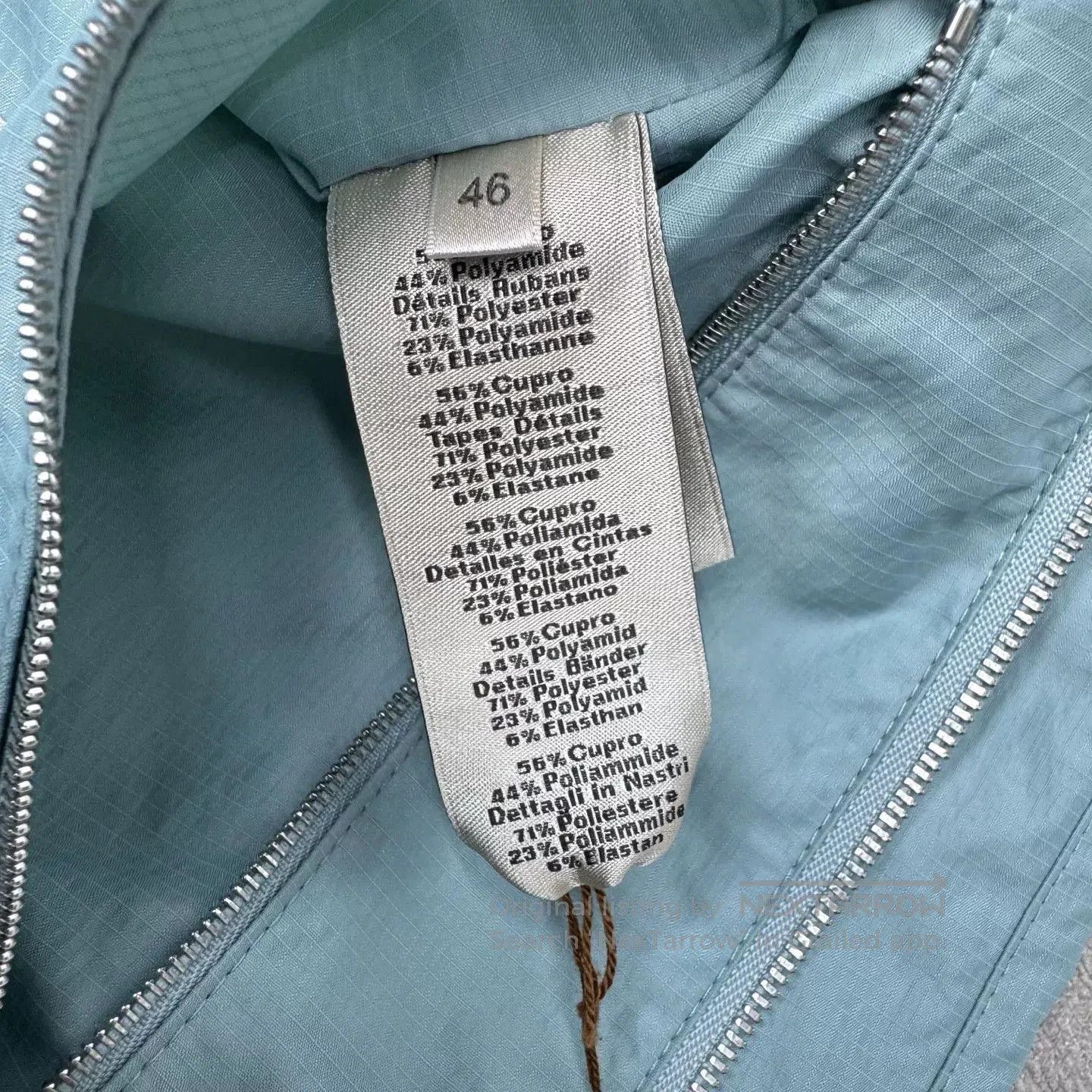 Hermes Hermes New Blue Spliced Jacket. Size US M / EU 48-50 / 2 - 5 Thumbnail