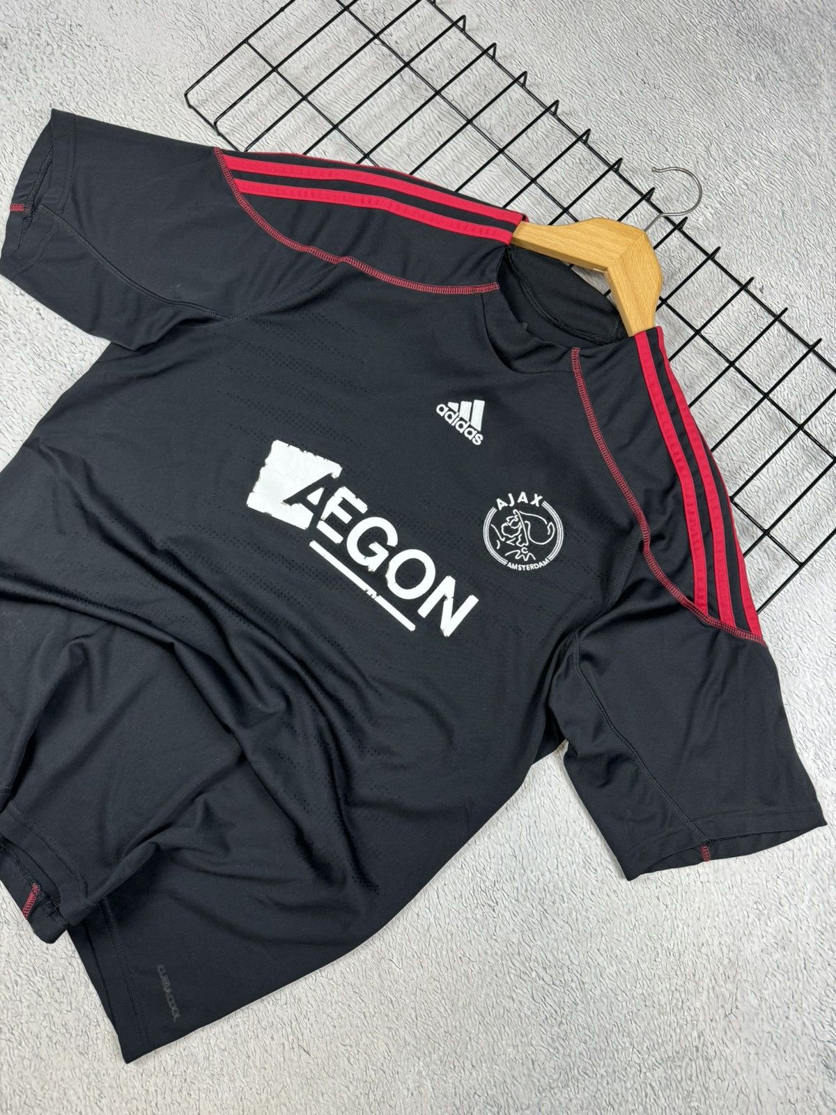 Adidas × Vintage ERIKSEN Vintage Ajax 2009/10 Adidas Jersey Blokcore L sz Size US L / EU 52-54 / 3 - 4 Thumbnail