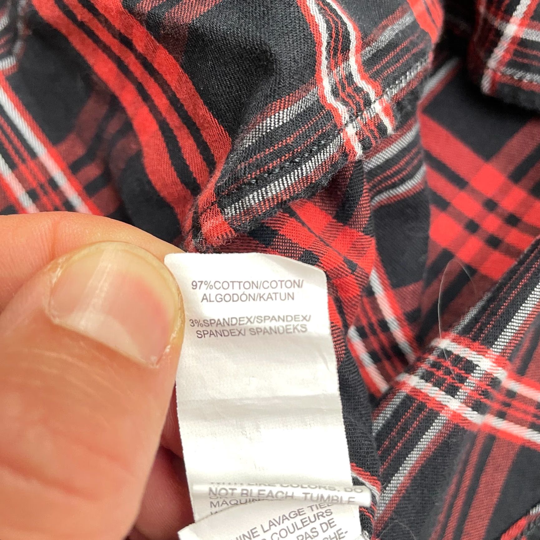 Lucky Brand LUCKY BRAND Slim Fit Button-Up Shirt Mens XL Multicolor Plaid Casual Top Size US XL / EU 56 / 4 - 6 Thumbnail