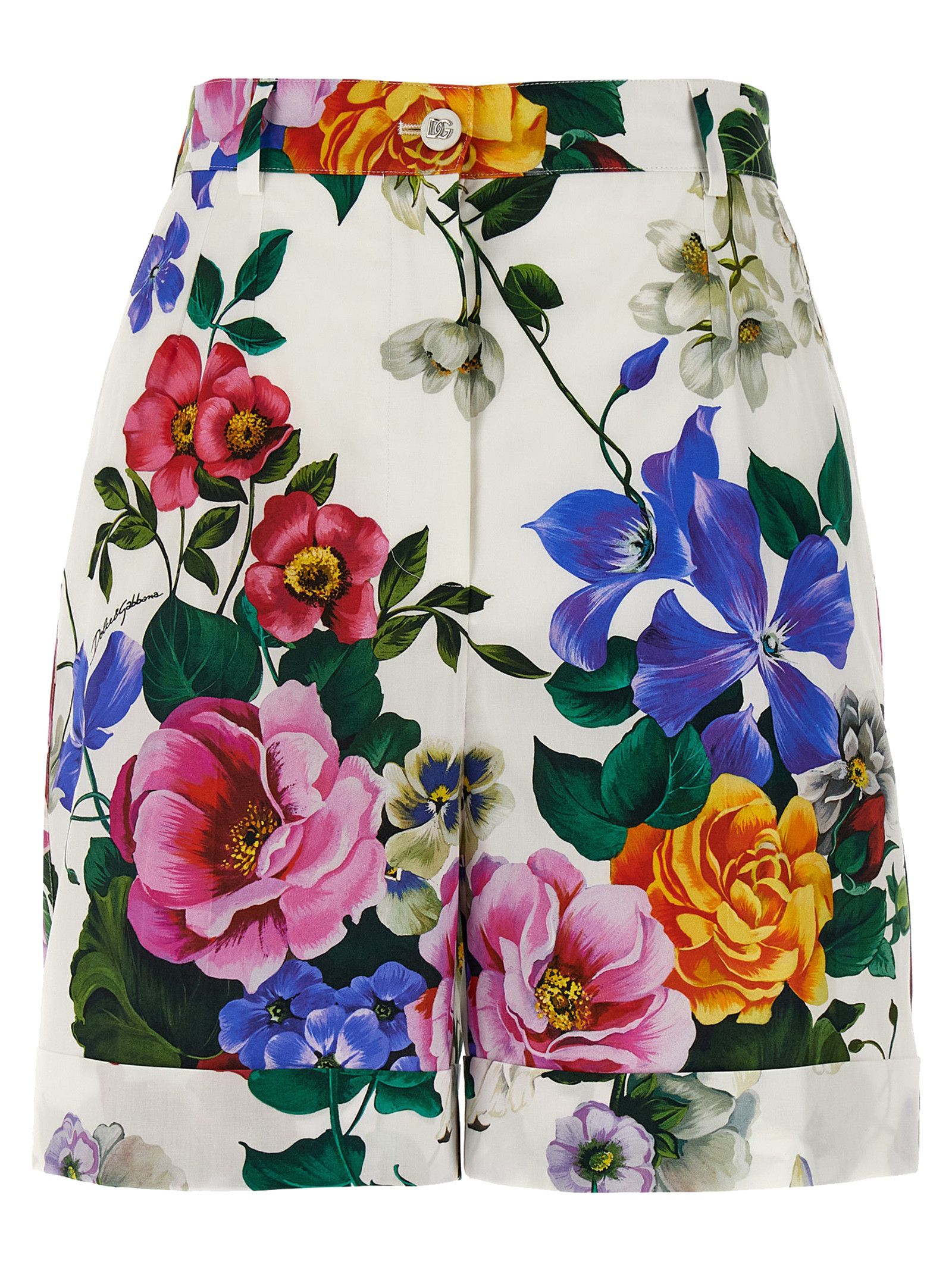 ショートパンツ DOLCE  GABBANA Women Shorts  Burmudas 34292205 FTC9RT HS5S Denim shorts with ripped details and abrasions in White for
