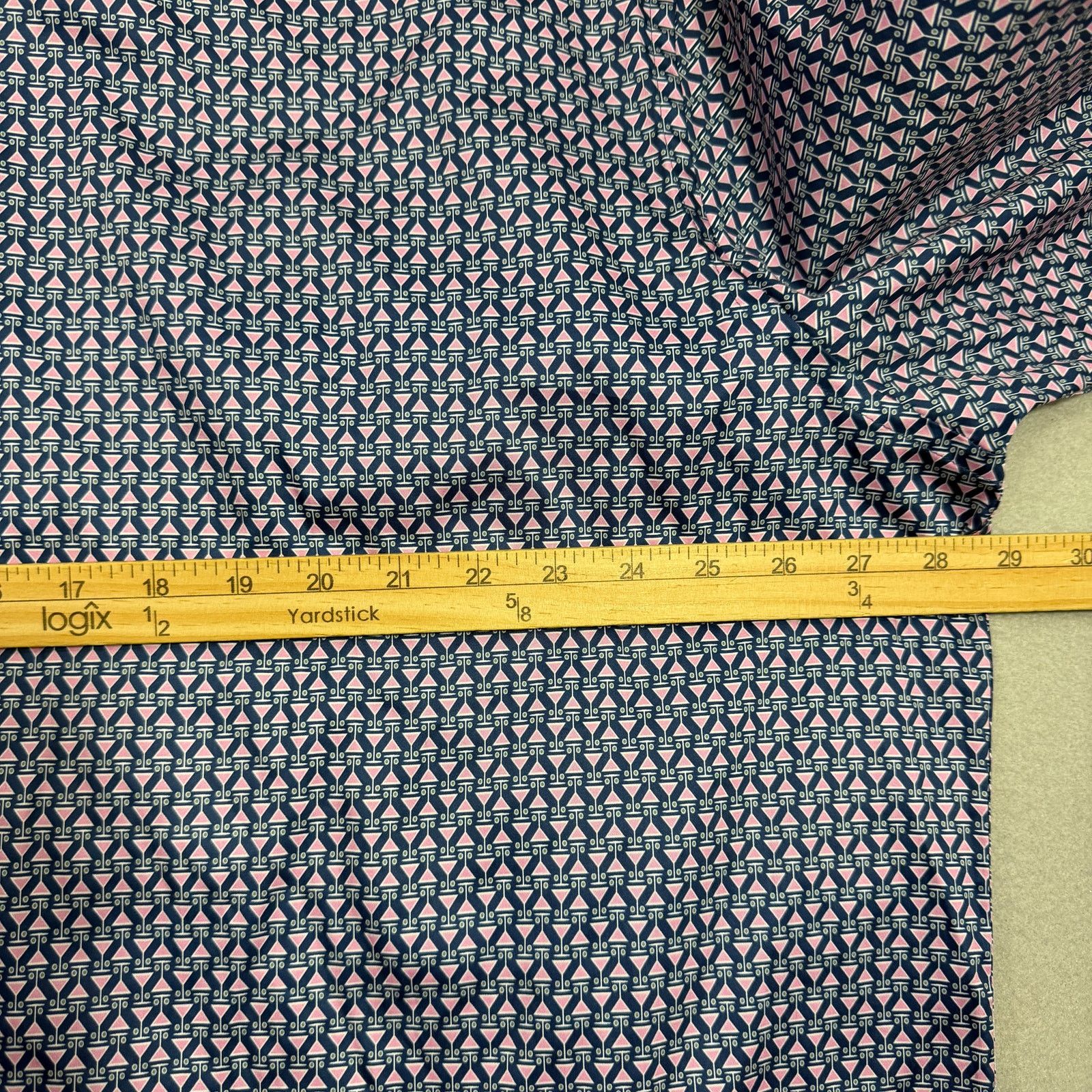Johnston & Murphy Johnston & Murphy Martini Print Button Up Shirt Mens 3XL NEW Size US XXL / EU 58 / 5 - 9 Thumbnail