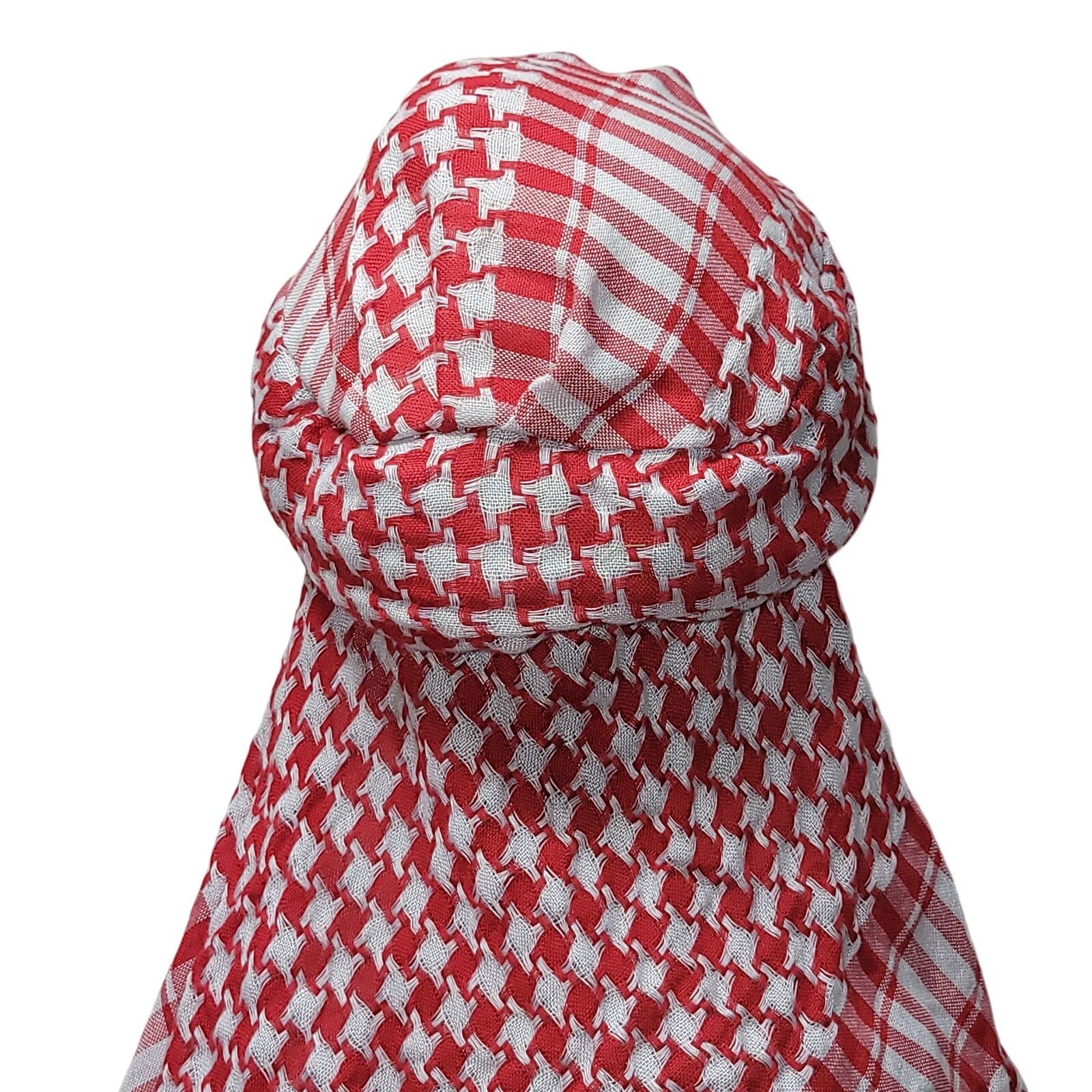 Other Traditional Fez Hat with Scarf, Keffiyeh w/ All-Seeing Eye Size ONE SIZE - 6 Thumbnail