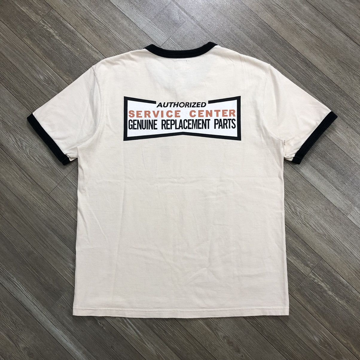 The Real McCoy's × Vintage Vintage The Real Mccoy's Stewart Spedometer Ringer Tee Size US M / EU 48-50 / 2 - 6 Thumbnail