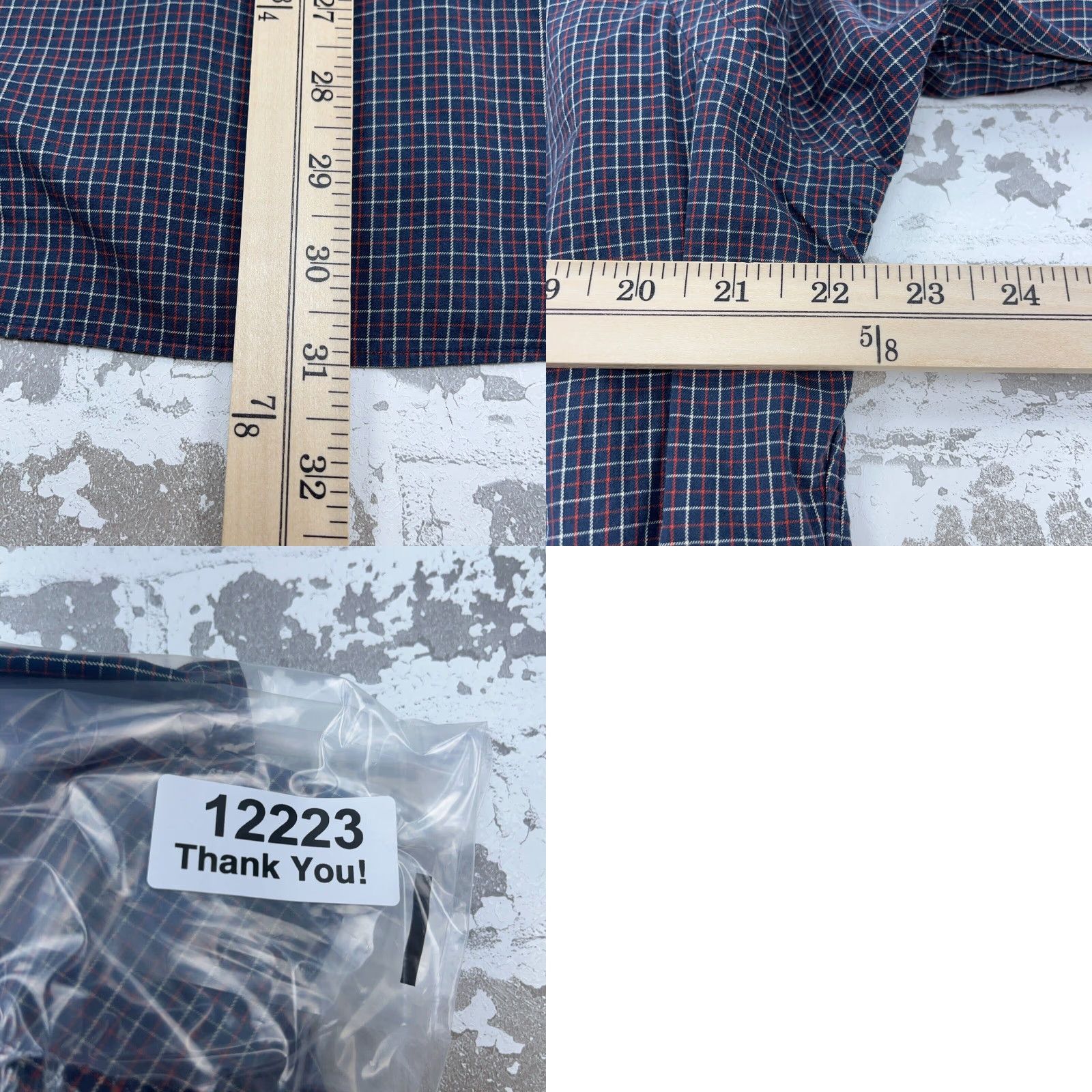 Ralph Lauren Ralph Lauren Shirt Men L Blue Red Button-Up Classic Fit Tattersall Plaid Logo Embroidered Button-Down Collar Casual Shirt Colorful Preppy Modern 90s? Size US L / EU 52-54 / 3 - 8 Thumbnail