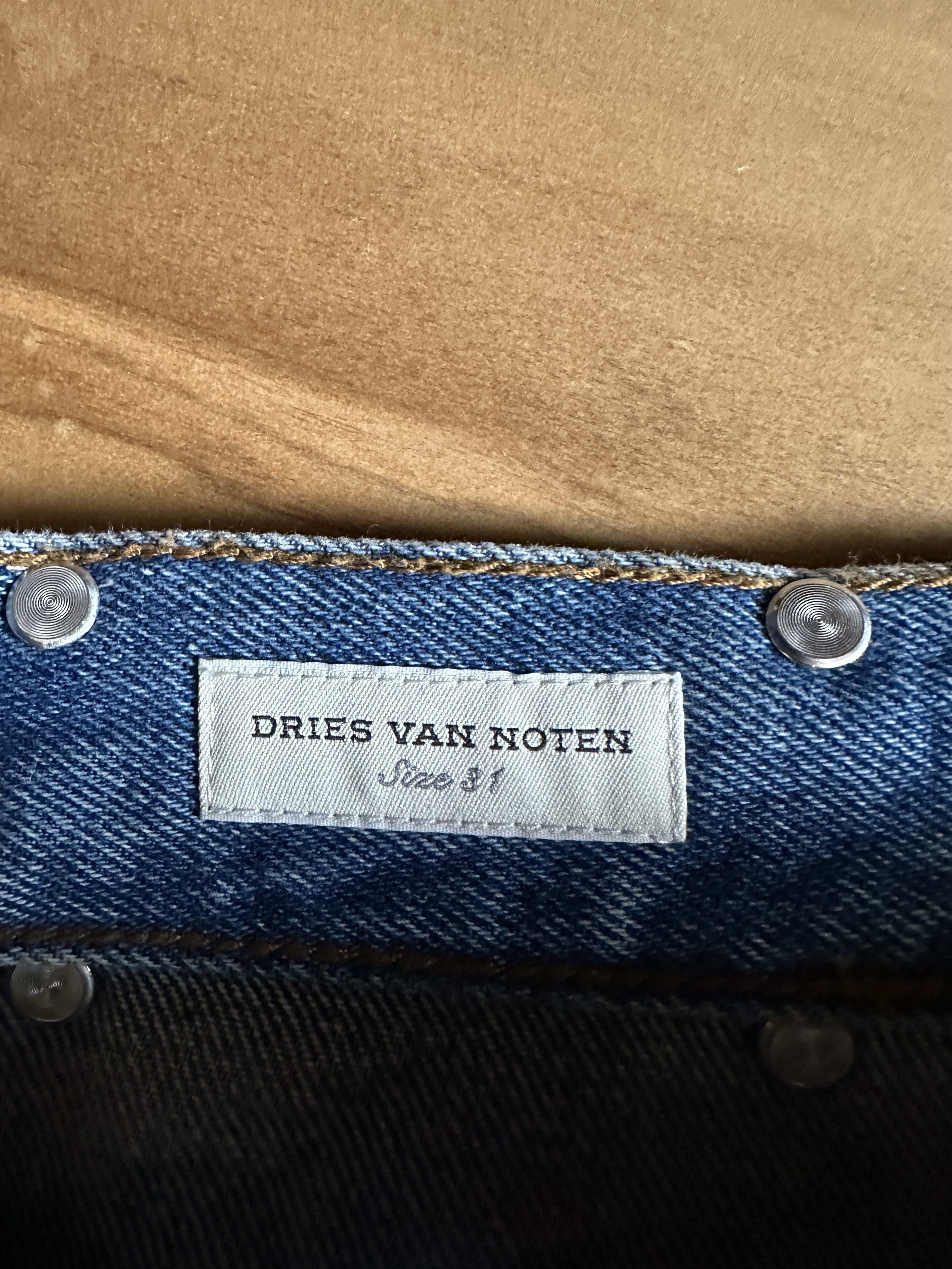 Dries Van Noten Dries Van Noten Wide Leg Baggy Jeans Size US 32 / EU 48 - 6 Thumbnail
