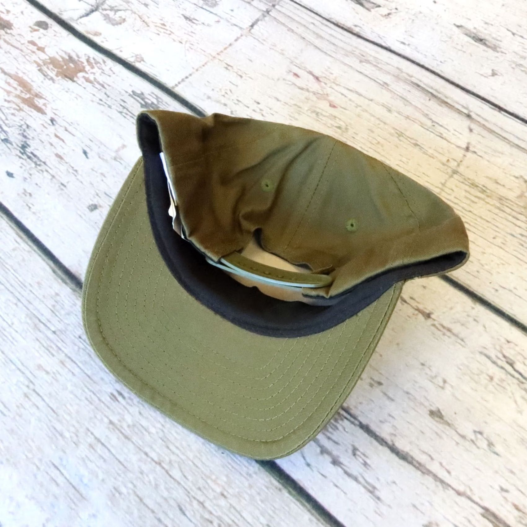 Adidas VINTAGE Adidas Logo Snapback Hat Cap Green Men One Size Adidas Cap Green Deadstock 90s Logo Snapback Hat Men Green Size ONE SIZE - 2 Thumbnail