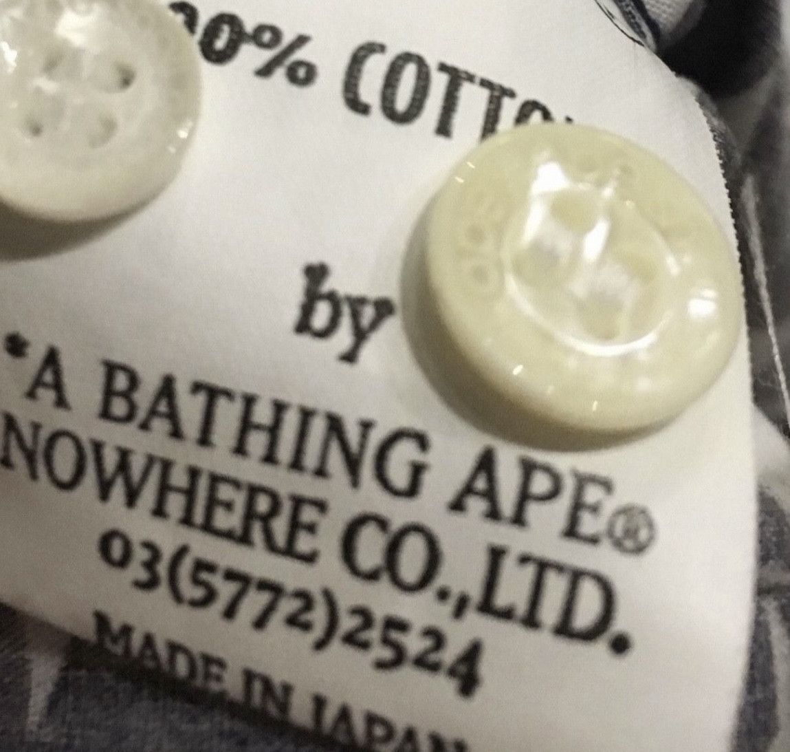 Bape Bape button up shirt Size US S / EU 44-46 / 1 - 6 Thumbnail