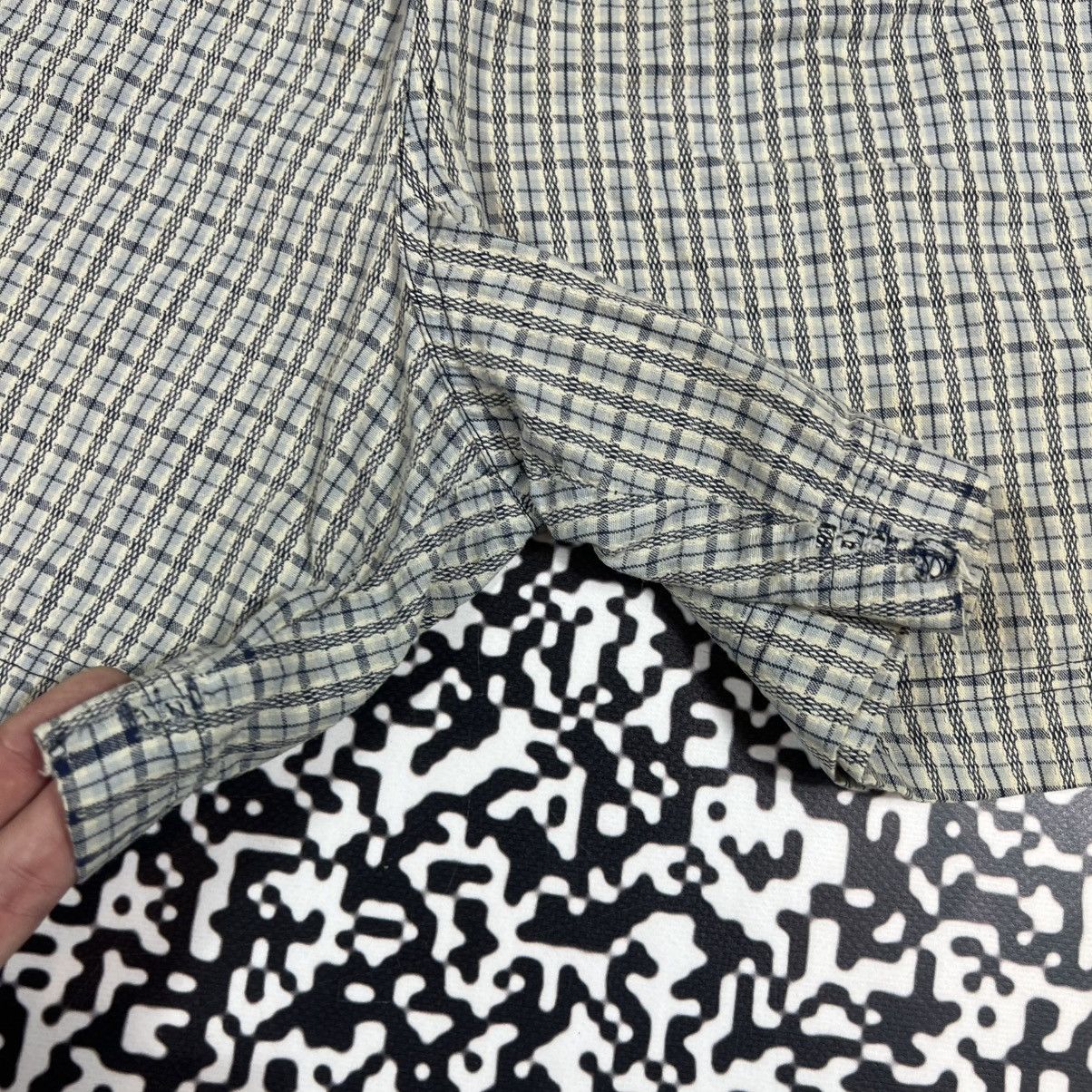 Nike Vintage 90s Nike Challenger Court Retro Checked Shorts Rare Size US 32 / EU 48 - 8 Thumbnail