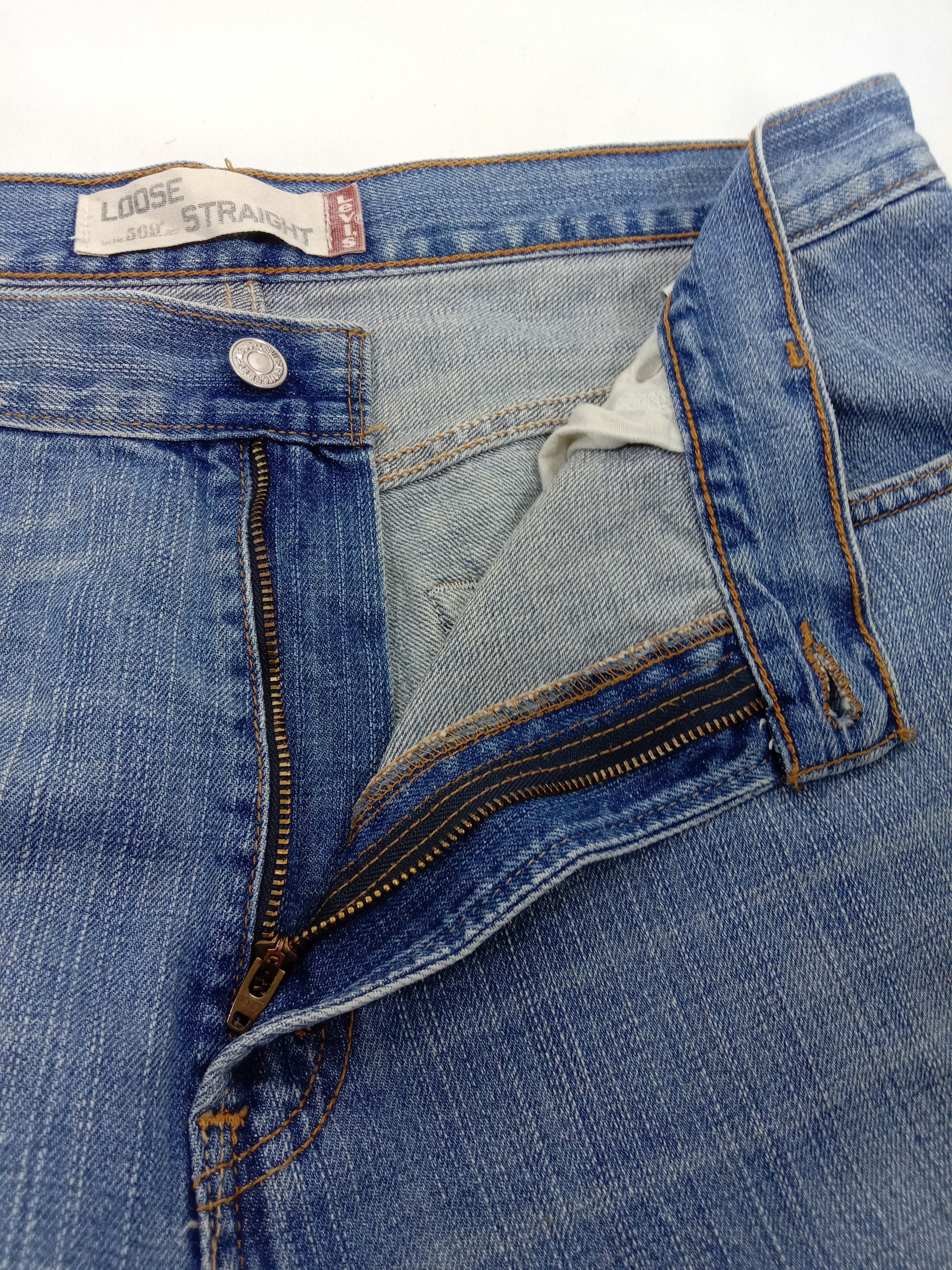 Levi's Vintage Levi's 569 Jeans Blue Wash Loose Straight Denim Size US 36 / EU 52 - 9 Thumbnail