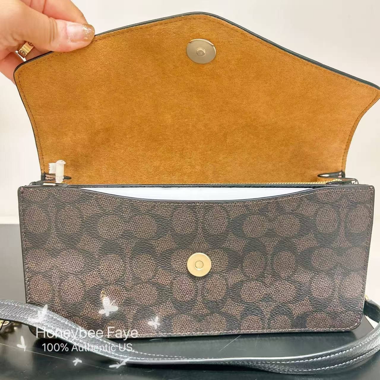 Coach Klare Envelope Crossbody Bag With Leopard Print CCD02 Size ONE SIZE - 4 Thumbnail