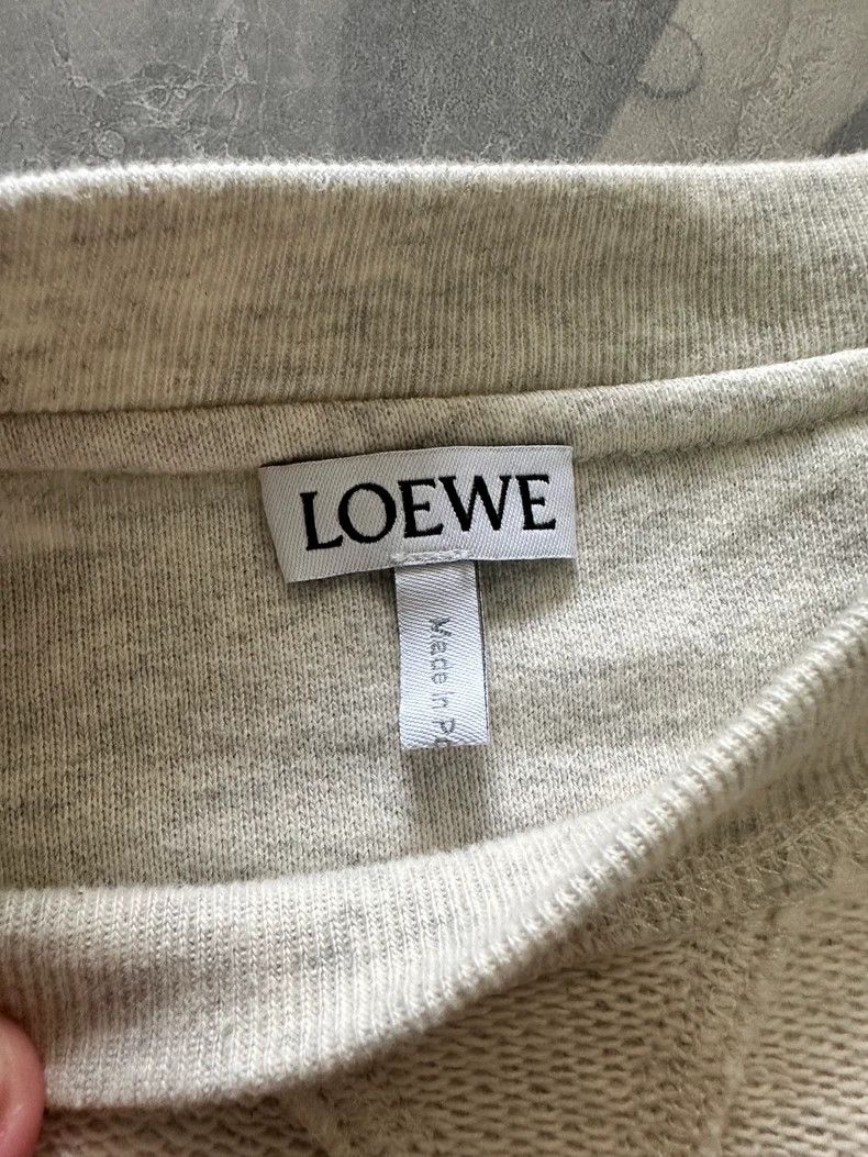 Loewe LOEWE Gray flipped hoodie Size XS / US 0-2 / IT 36-38 - 3 Thumbnail