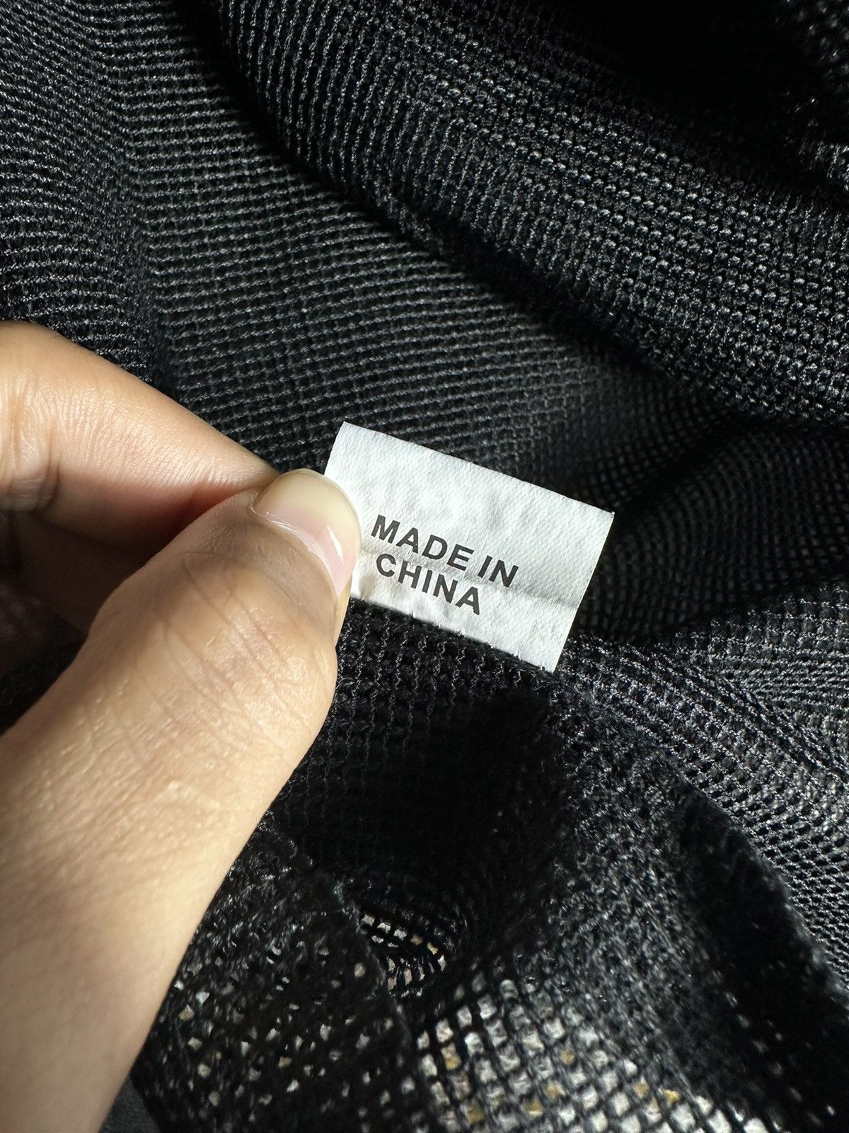 KMRii IF SIX WAS NINE LGB CROPPED STYLE FISHNET BLACK HOODIE Size M / US 6-8 / IT 42-44 - 12 Thumbnail