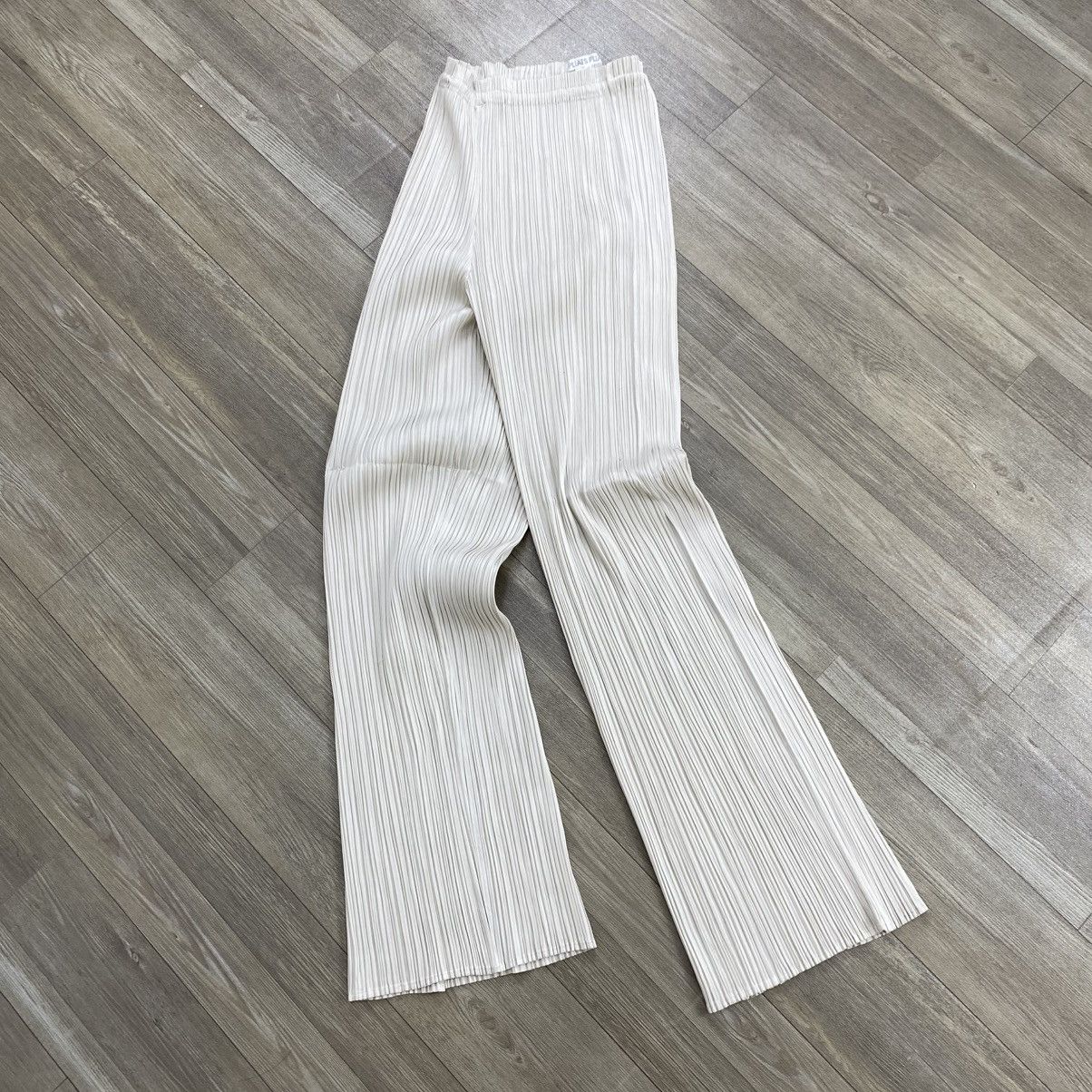 2000s Pleast Please Issey Miyake Biege Pants