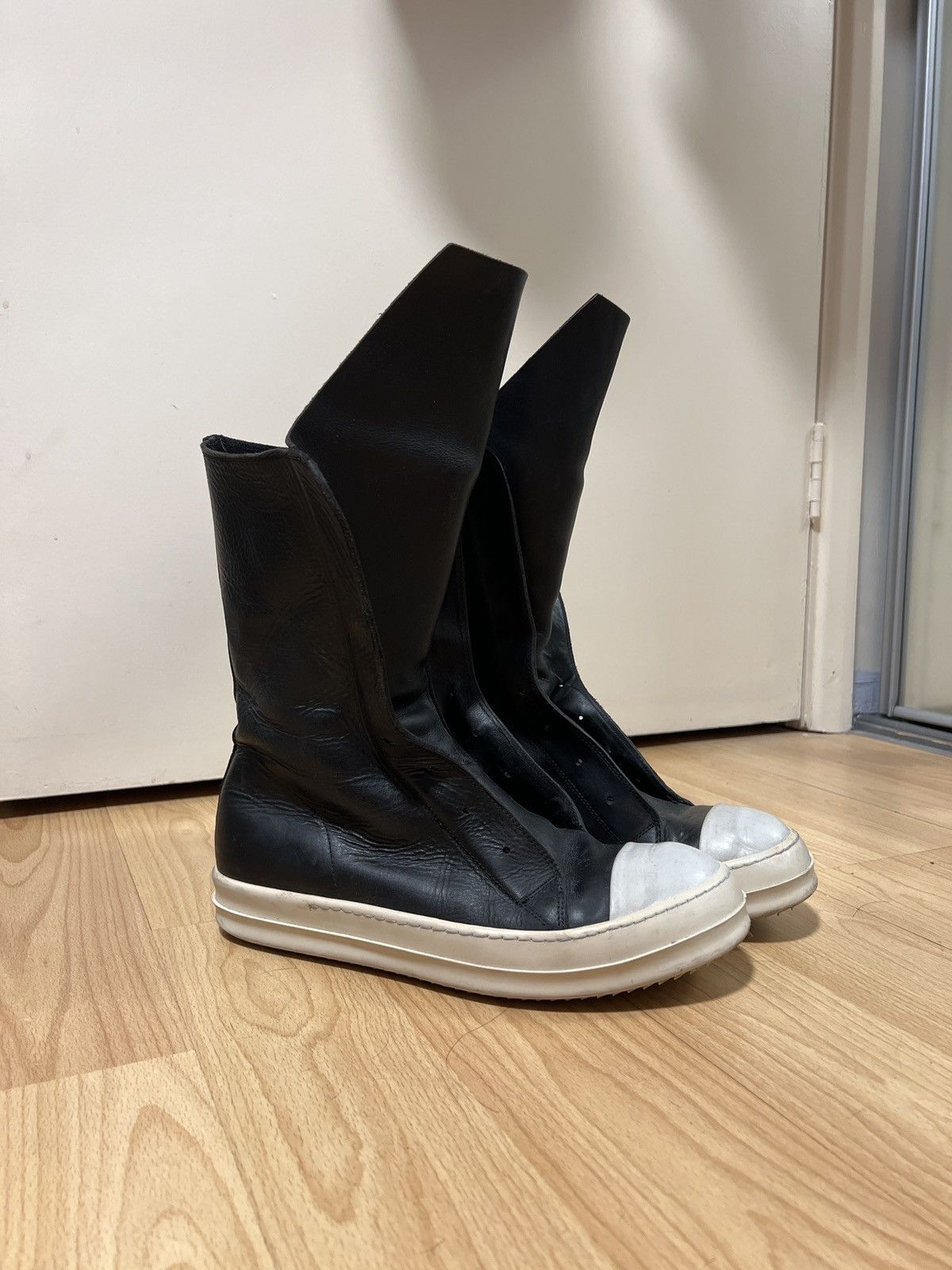 Rick Owens Rick owens laceless ramones Size US 8 / EU 41 - 7 Thumbnail