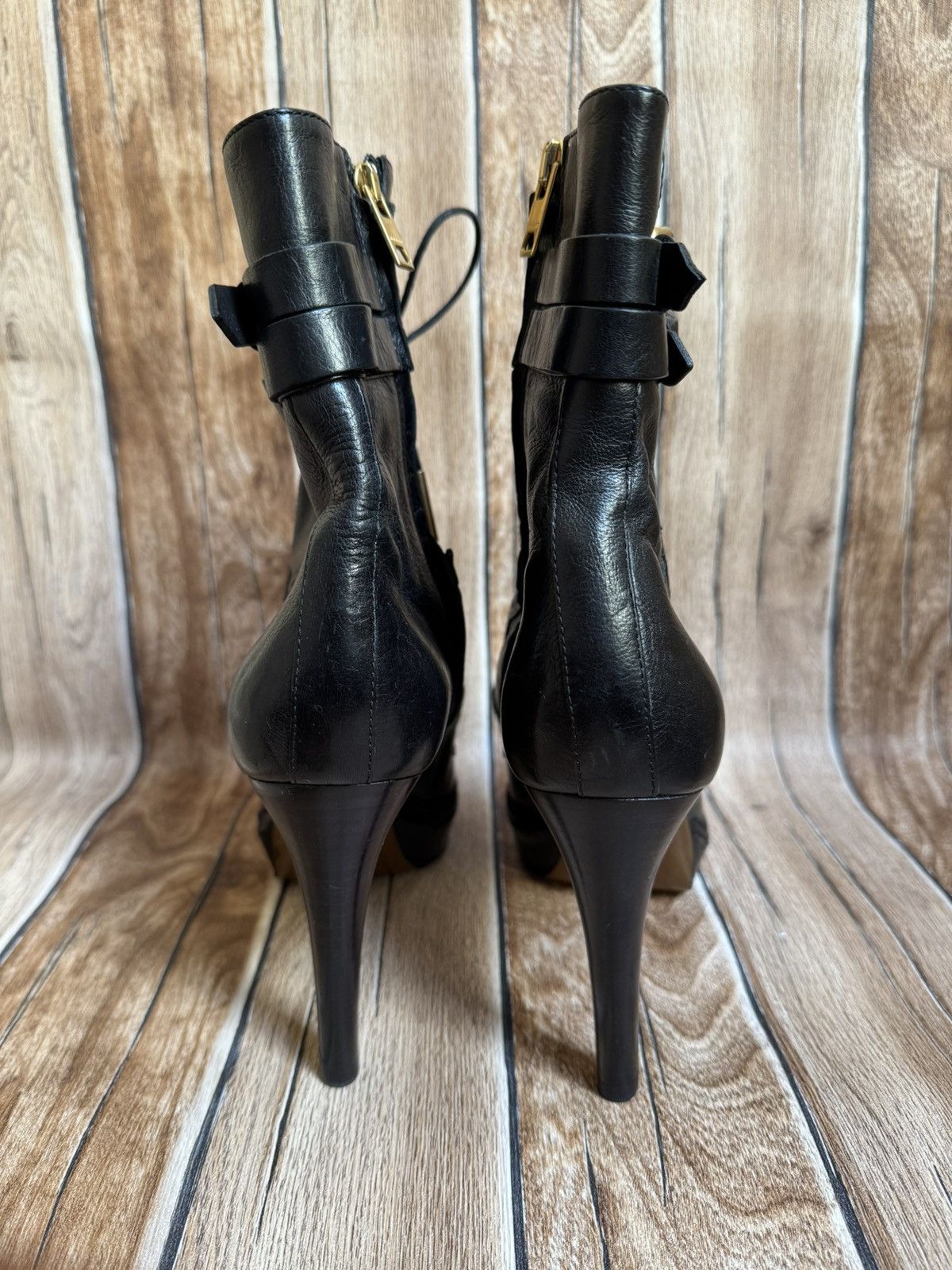 platform ankle boots
