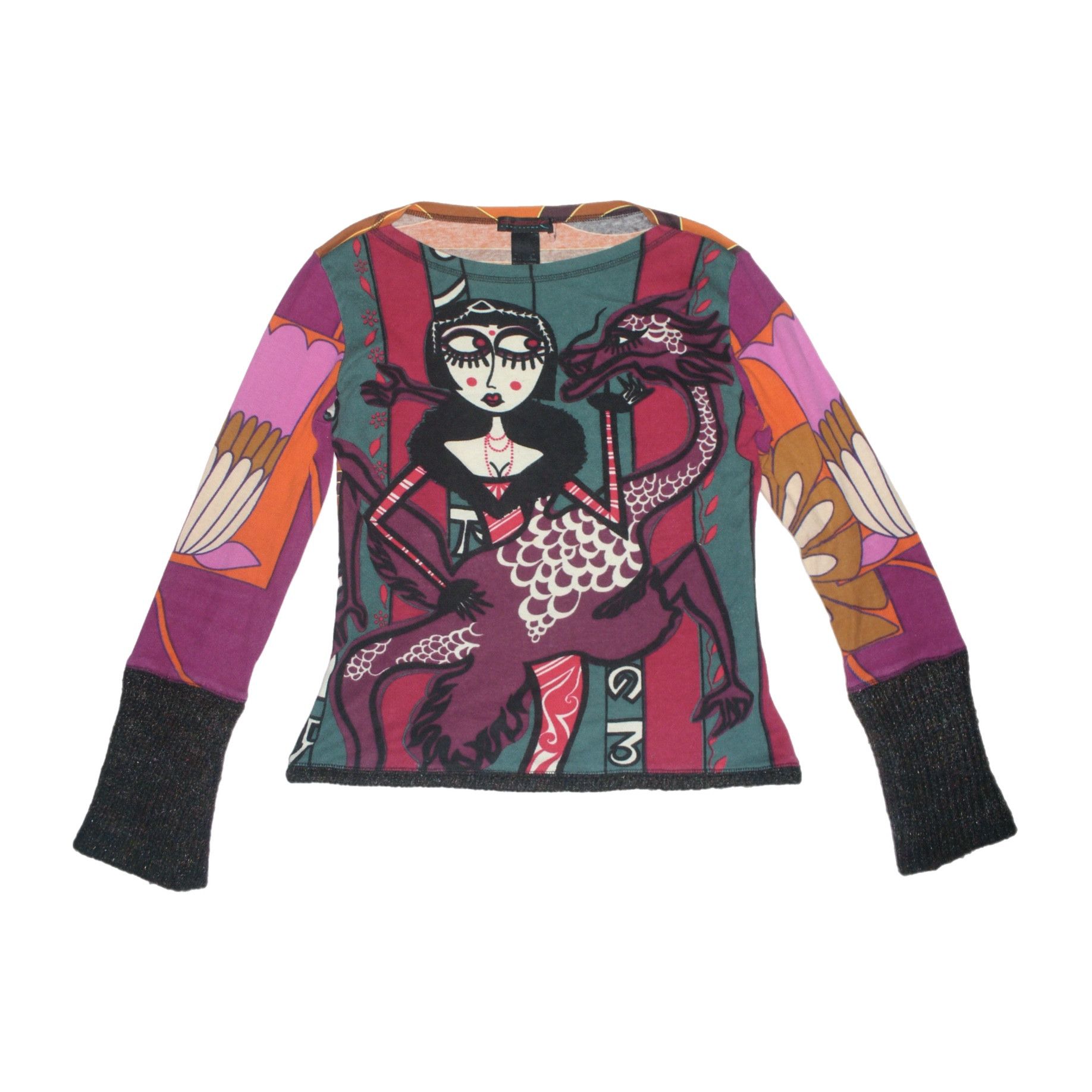 Custo Barcelona Rarely made in Italy Custo Barcelona 2000s FW runway top Size M / US 6-8 / IT 42-44 - 4 Thumbnail