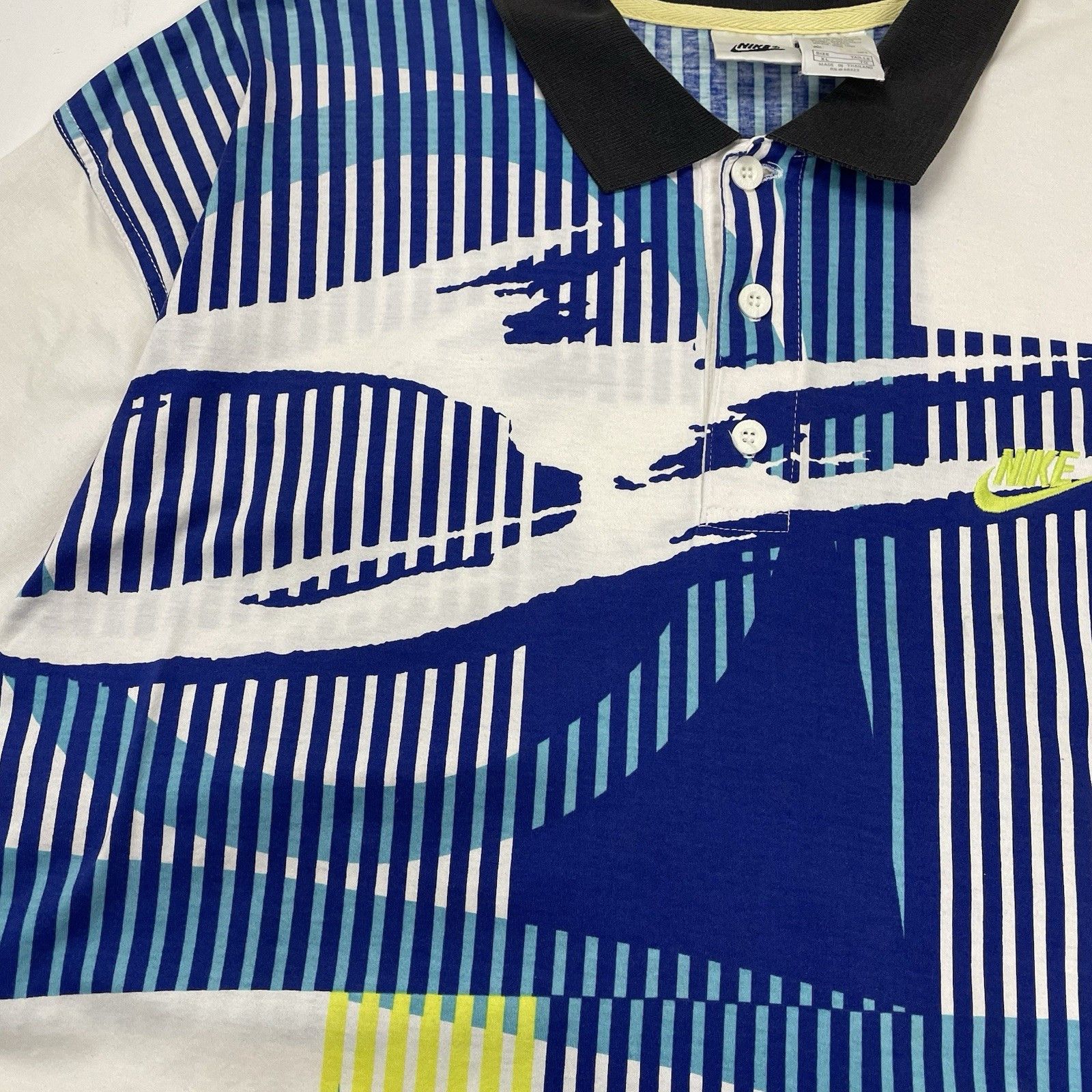 Nike Vintage Nike Challenge Court Andre Agassi Polo Shirt XL Size US XXL / EU 58 / 5 - 4 Thumbnail