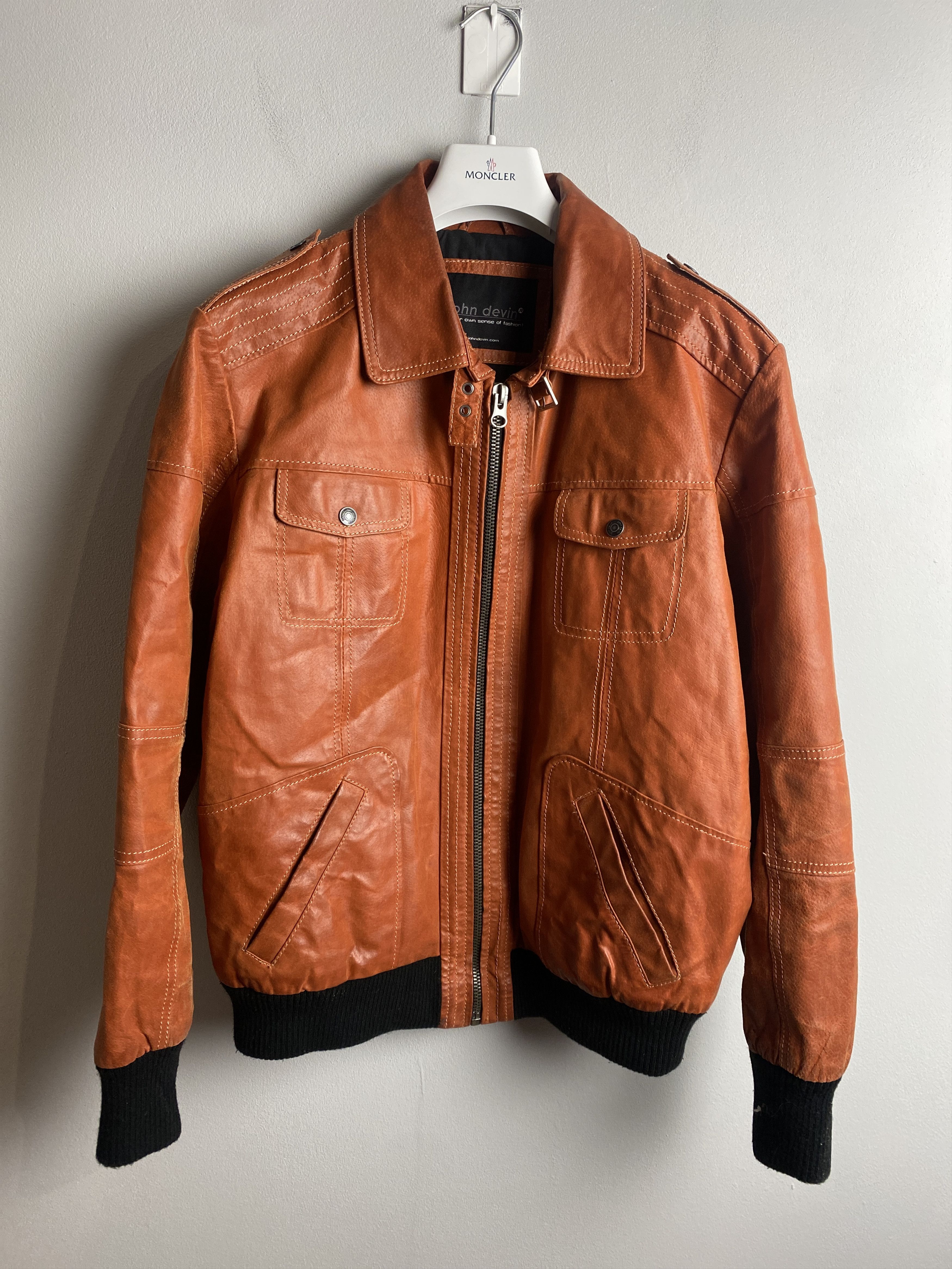 Vintage 00s Y2K Leather Coat & Vest Vintage leather jacket y2k 00s