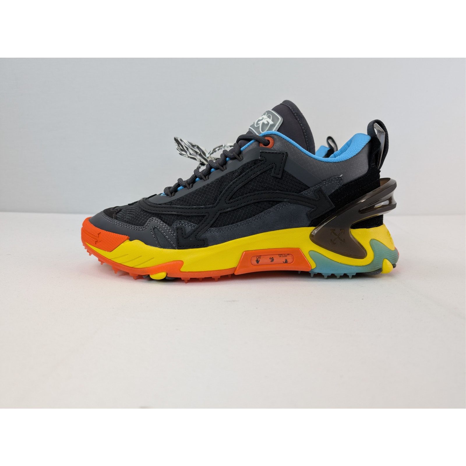 Off-White o1rshd1 Q:2 / OSDY 2000 Low top Sneakers in Yellow/Black Size US 11 / EU 44 - 10 Thumbnail