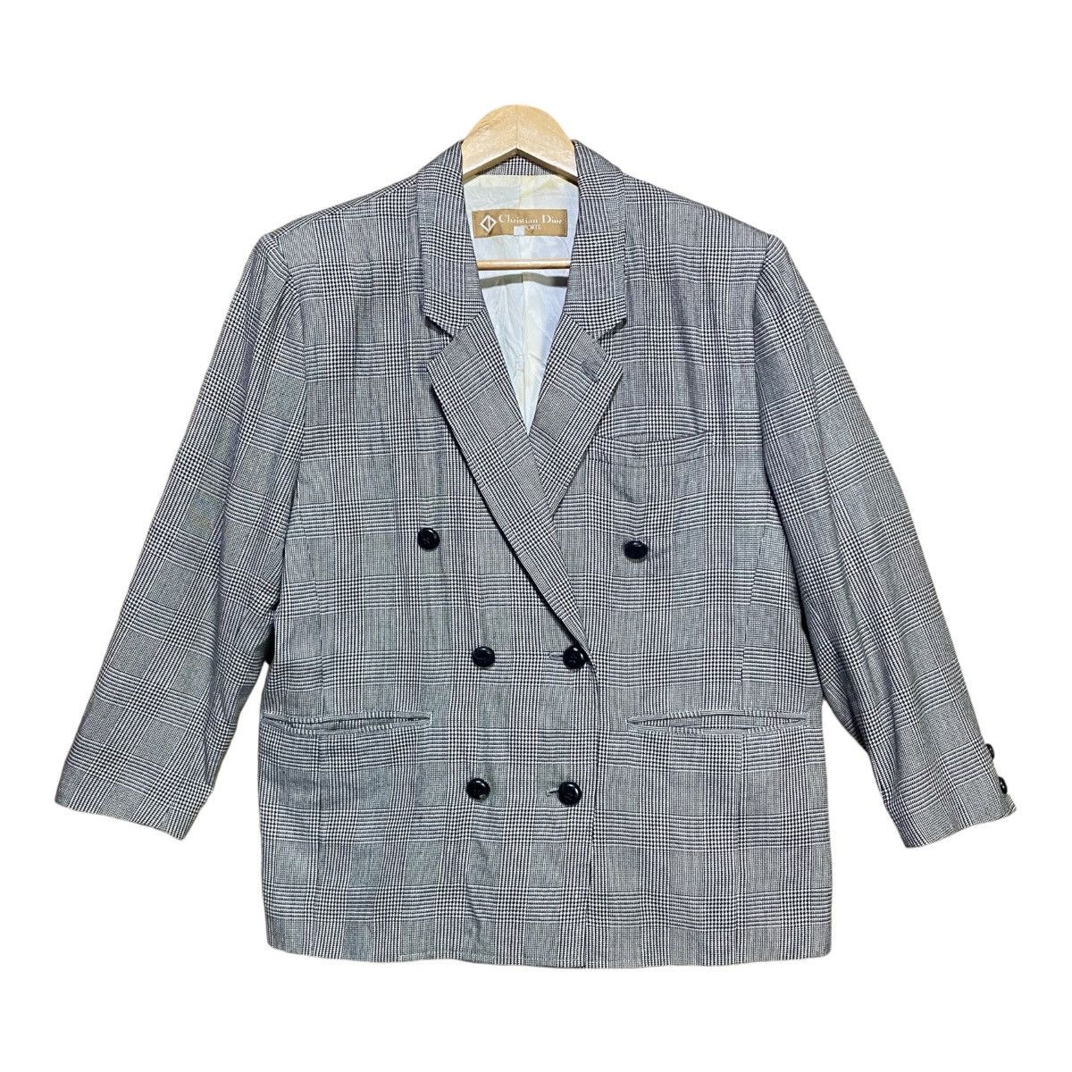 Christian Dior Monsieur Vtg Christian Dior Sport Blazer Coat Size M / US 6-8 / IT 42-44 - 2 Thumbnail