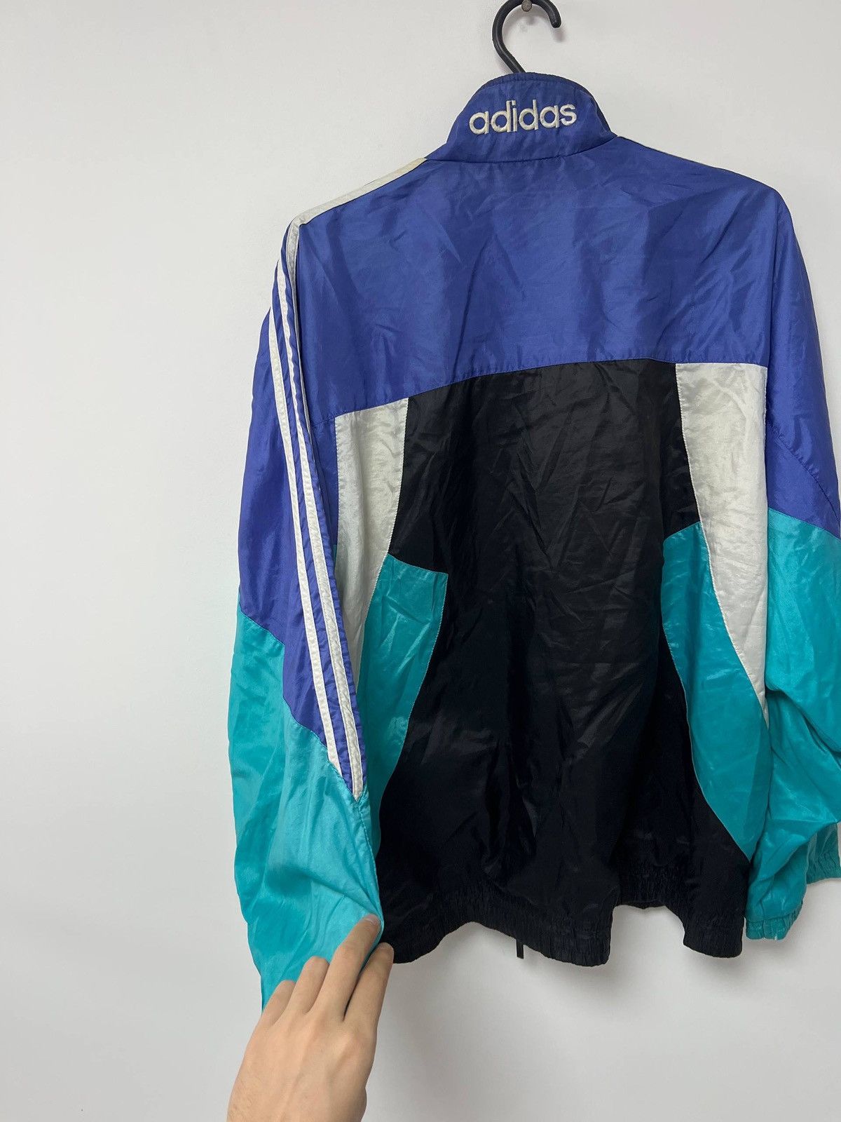 Adidas Vintage 80s Adidas Template Football Jacket Track Top M Size US M / EU 48-50 / 2 - 24 Thumbnail