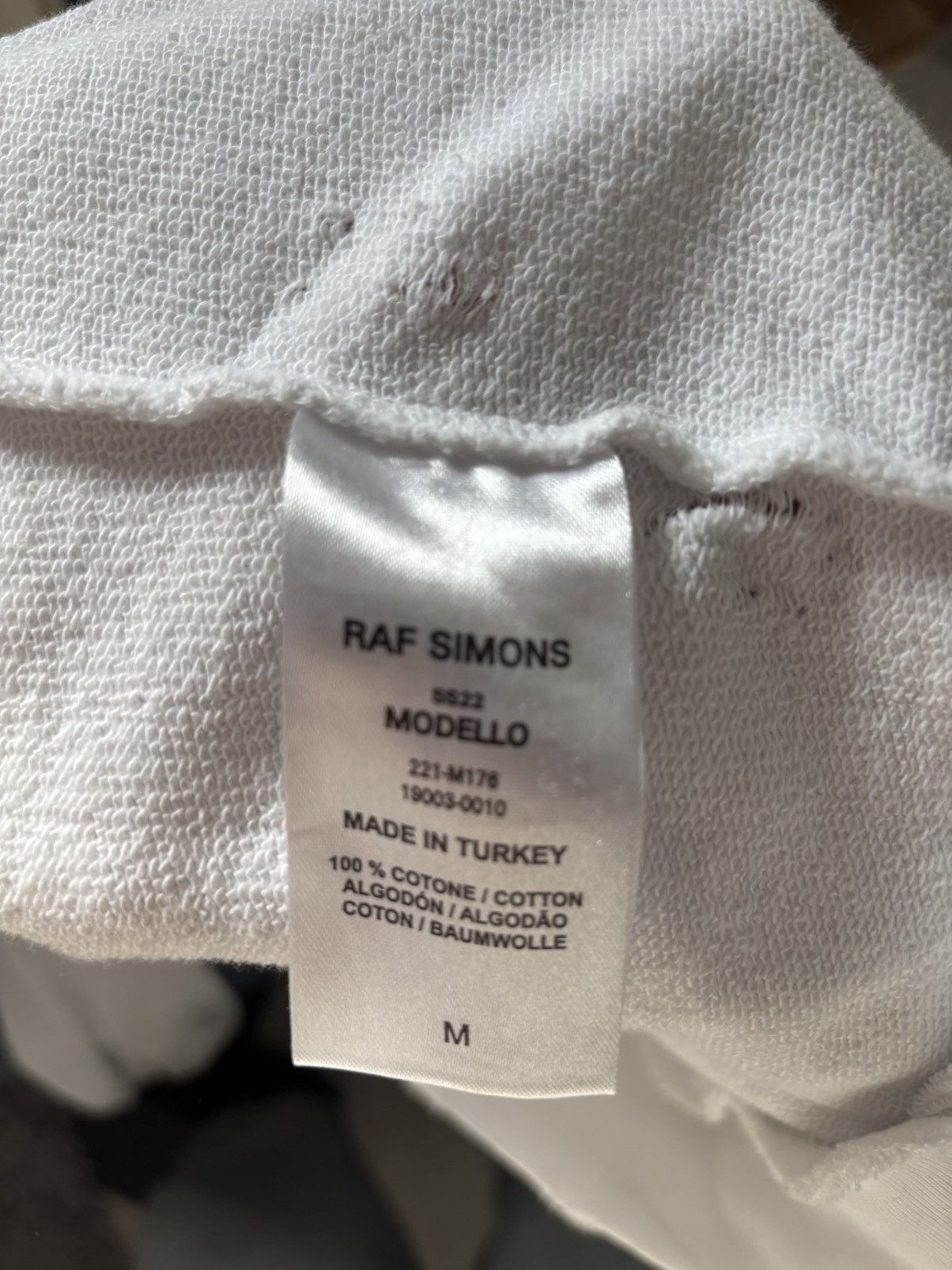 Raf Simons Raf Hoodie Size US M / EU 48-50 / 2 - 4 Thumbnail