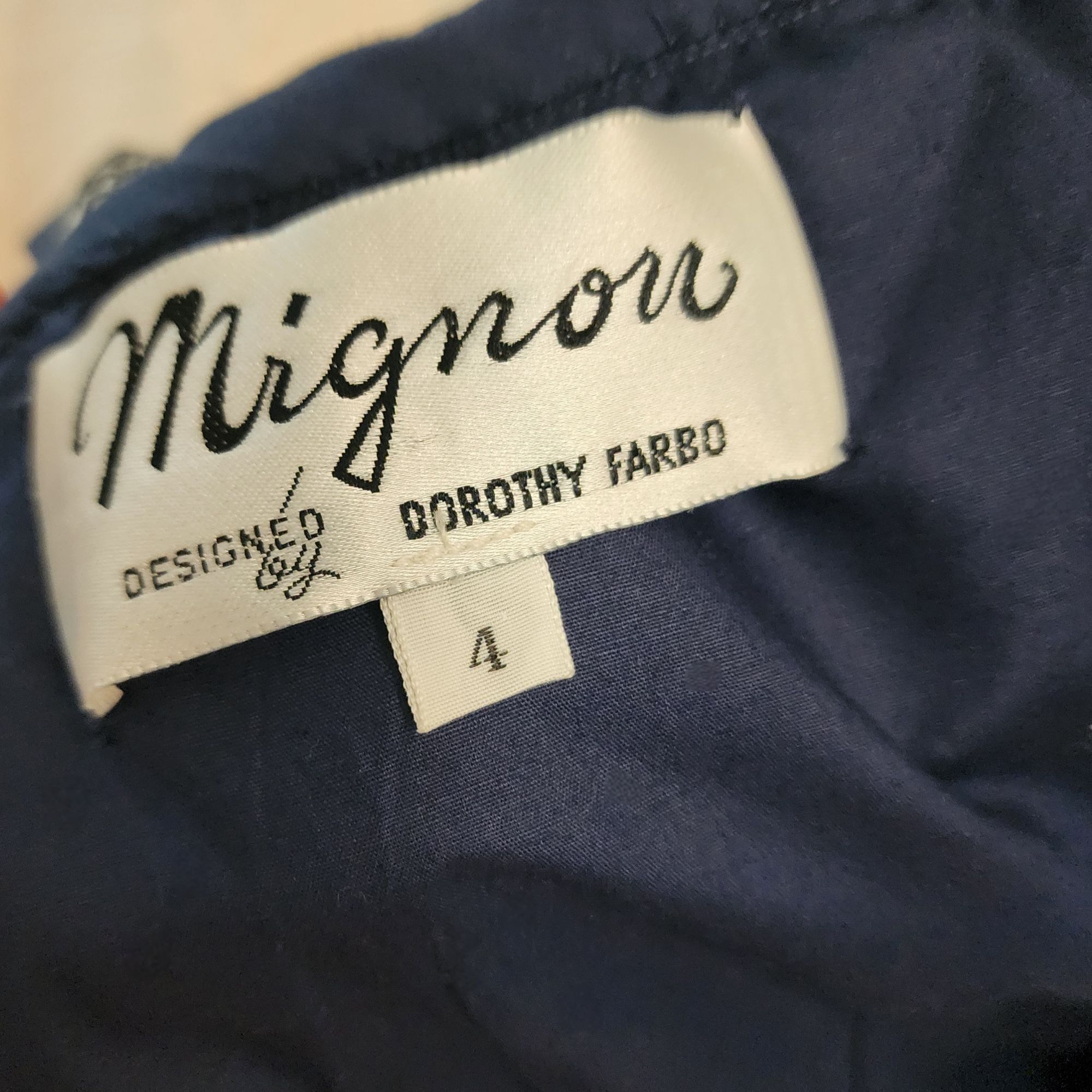 Other Vintage Mignon Dress 70s 80s Festive Party Retro Red Blue Vt Size S / US 4 / IT 40 - 11 Thumbnail