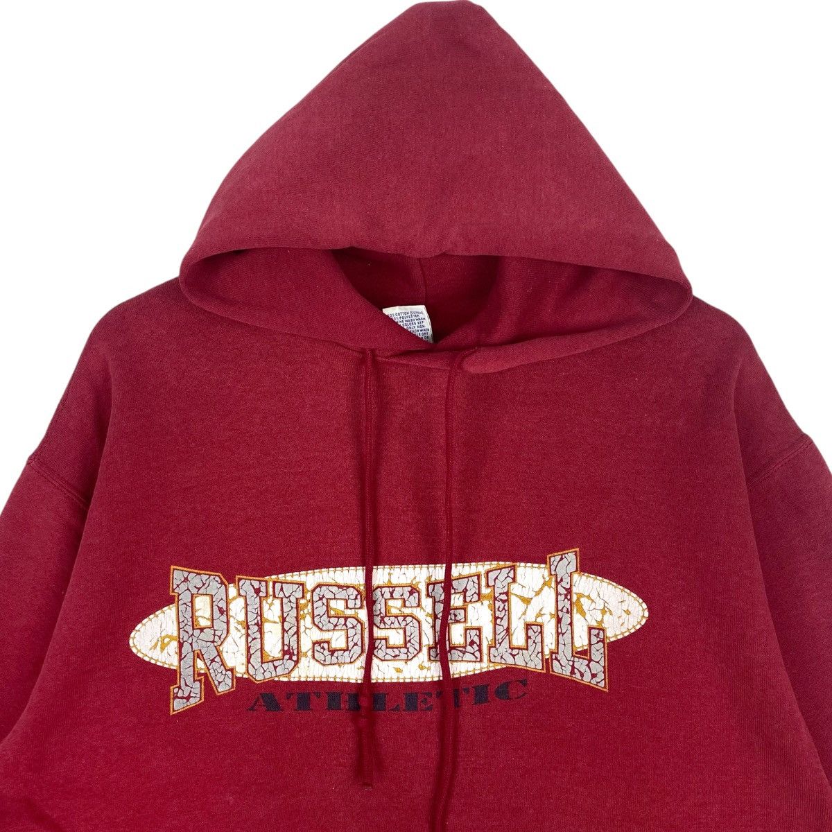 Russell Athletic Russel Athletic Hoodie Red Sweatshirt Pullover Jumper Size US M / EU 48-50 / 2 - 2 Thumbnail