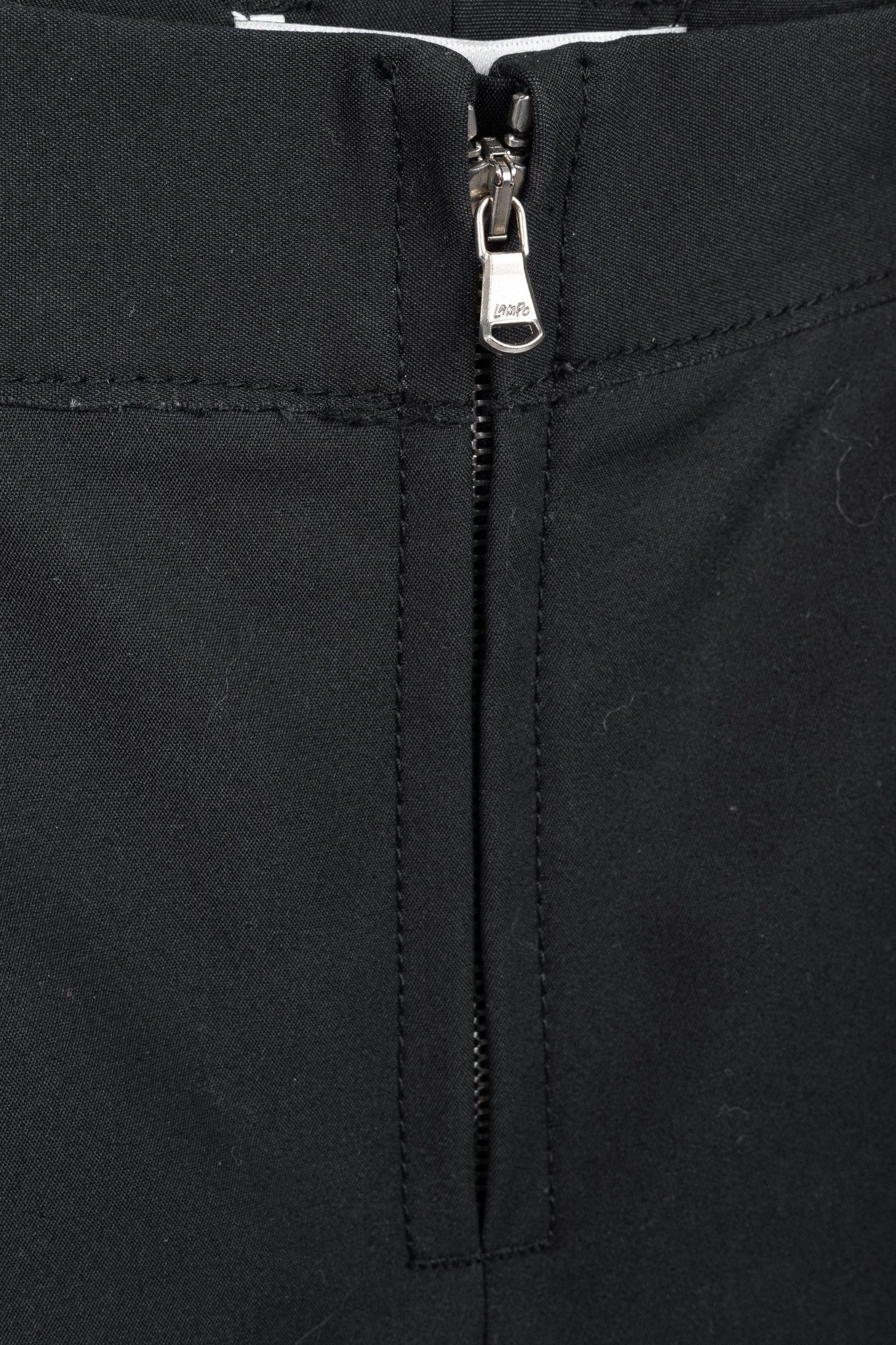 3.1 Phillip Lim 3.1 Phillip Lim PF13 Black Cotton Leather-Trim Skinny Pants Size 26" / US 2 / IT 38 - 8 Thumbnail