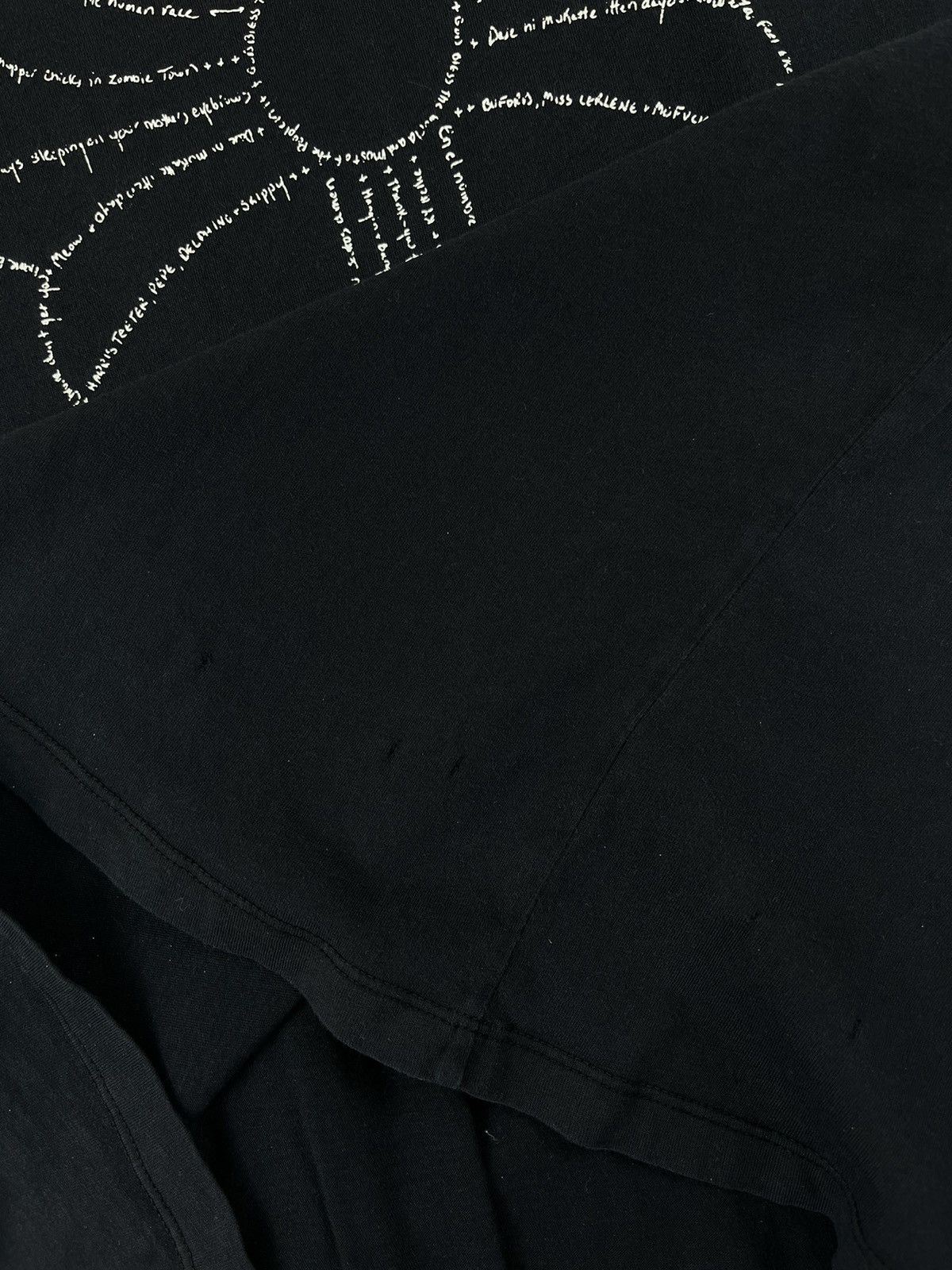 Chrome Hearts × Vintage Chrome Hearts Cross Poem Back Logo Pocket Tshirt Black Size US S / EU 44-46 / 1 - 5 Thumbnail