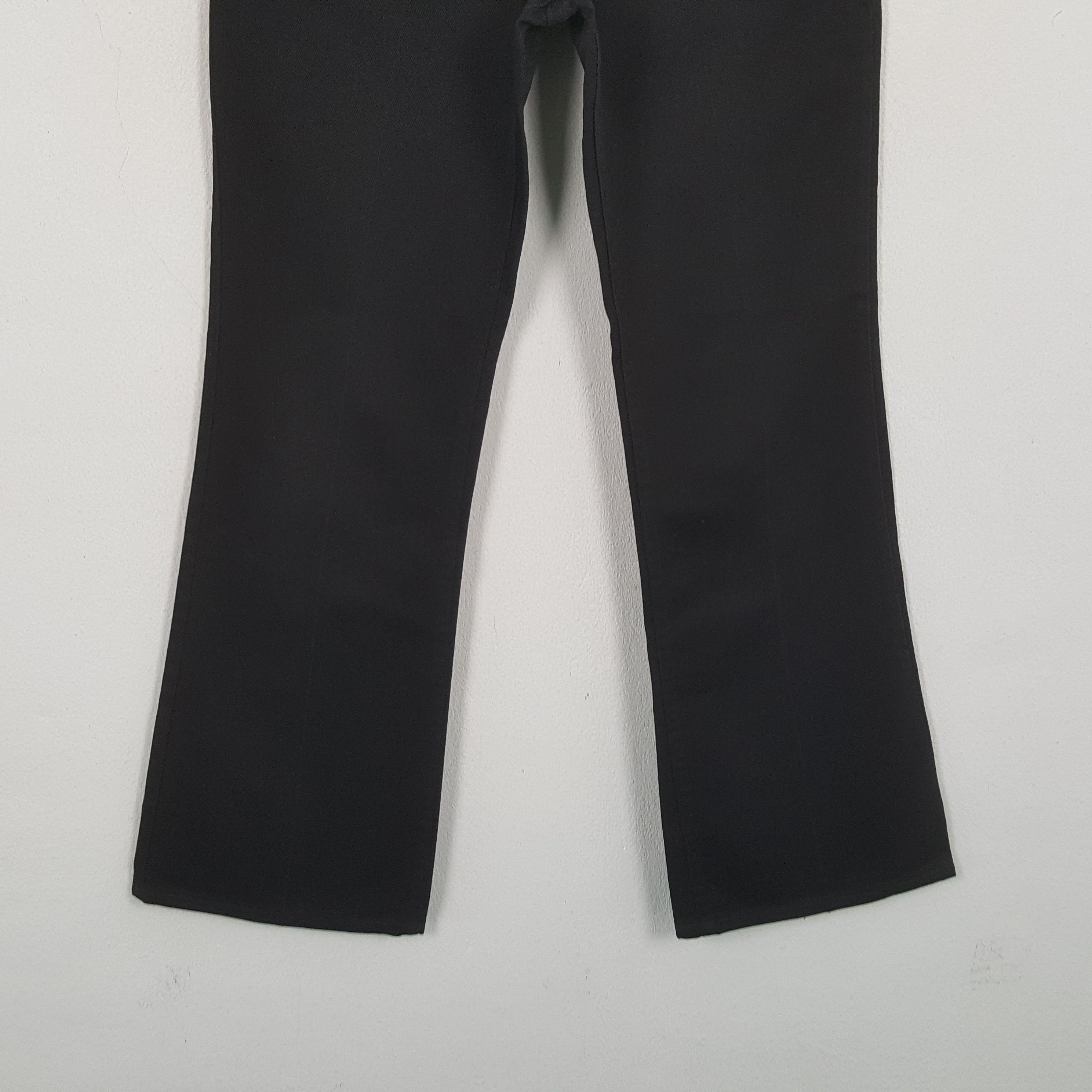 Levi's Vintage Levi's Sta Prest Bootcut Black Jeans RR15 Size US 30 / EU 46 - 3 Thumbnail