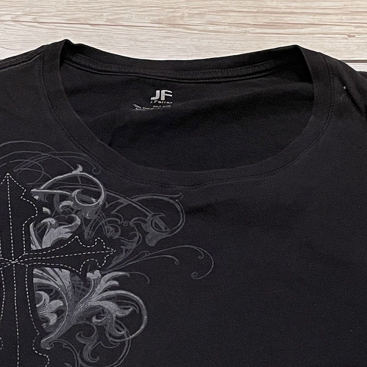 Affliction × Ed Hardy × Tapout 3xl Wings Cross Tee Y2K Affliction Style Size US XXL / EU 58 / 5 - 3 Thumbnail