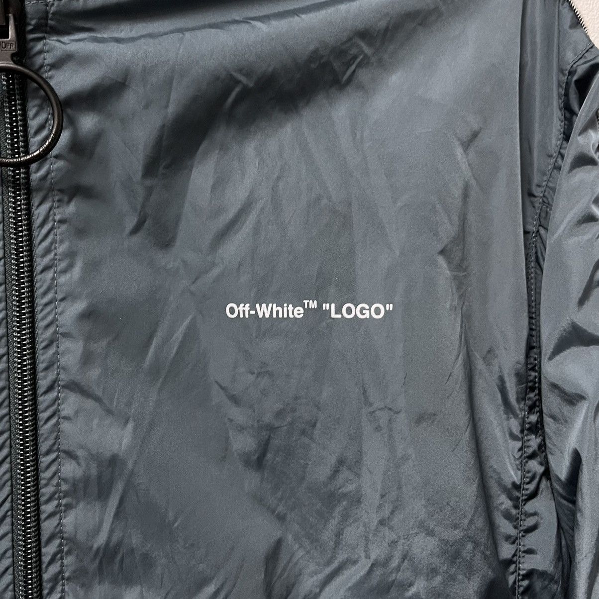 Off-White Off White Windbreaker Zip Up Nylon Size XS-S Size US XS / EU 42 / 0 - 5 Thumbnail