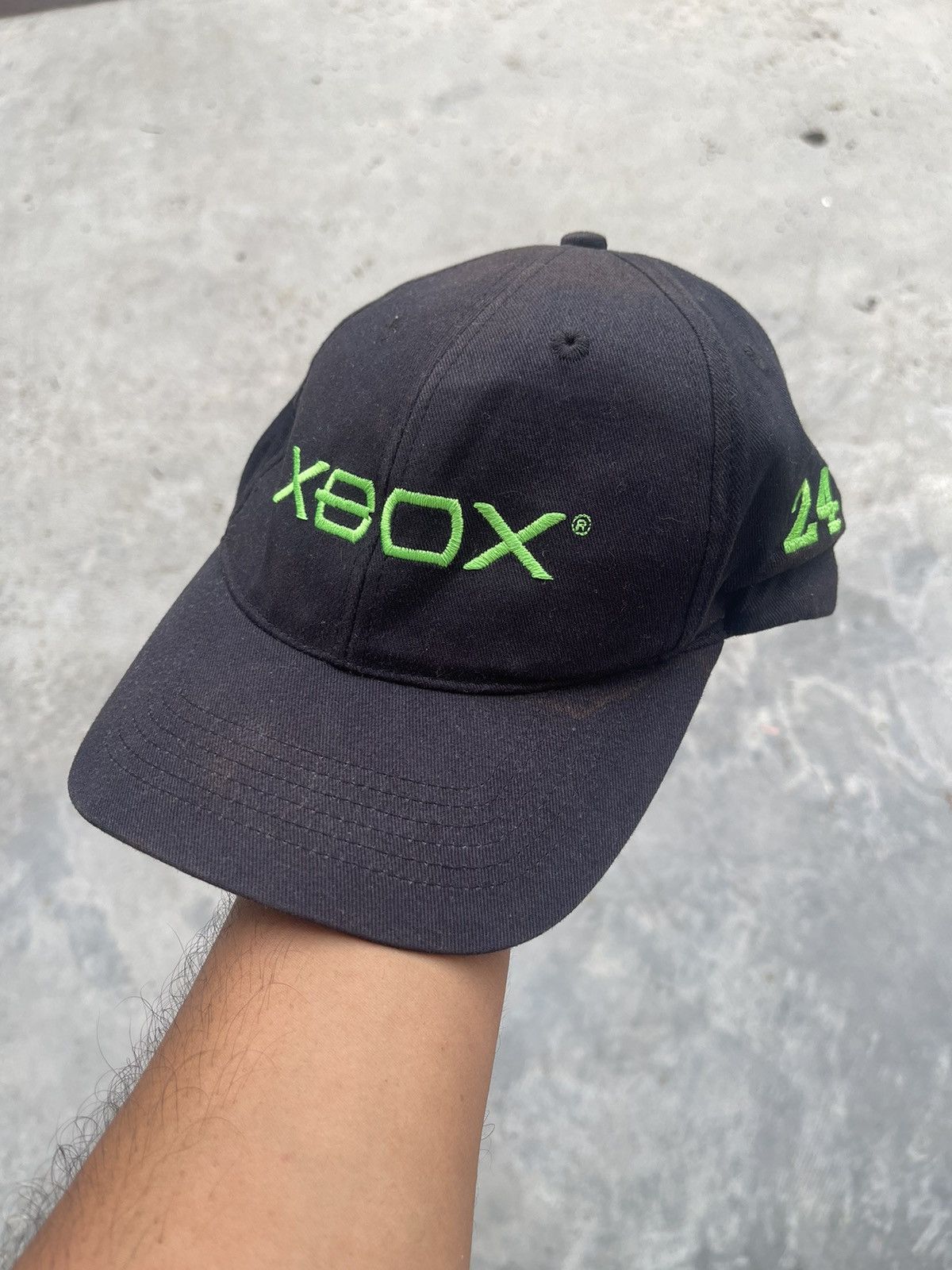 Optic Gaming × Vintage Vintage XBOX Cap Adult Sun Faded Microsoft Sony Sega Gaming Size ONE SIZE - 3 Thumbnail