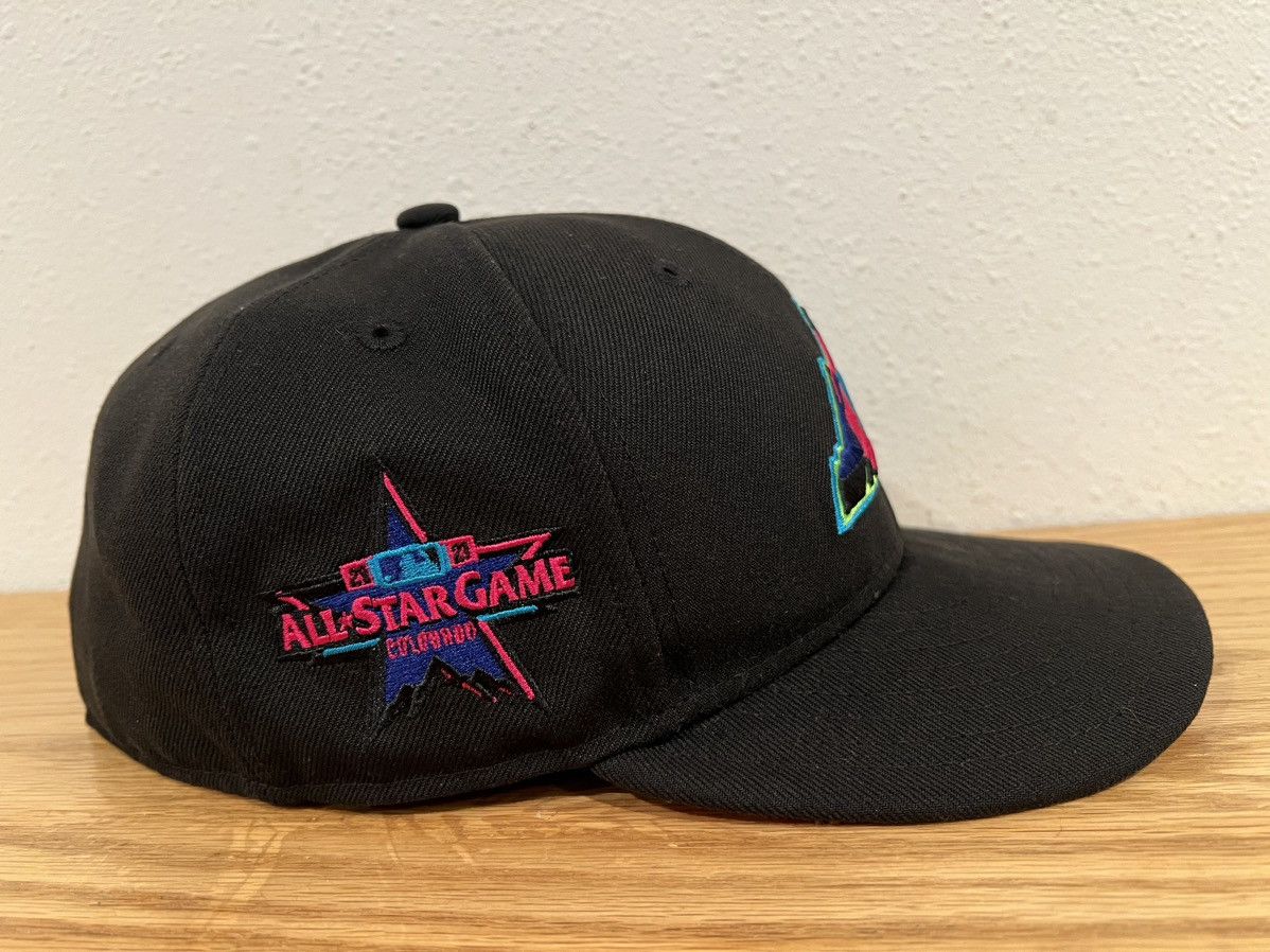New Era NEW ERA Cyberpunk COLORADO ROCKIES ALL STAR GAME Fitted Hat Size ONE SIZE - 3 Thumbnail