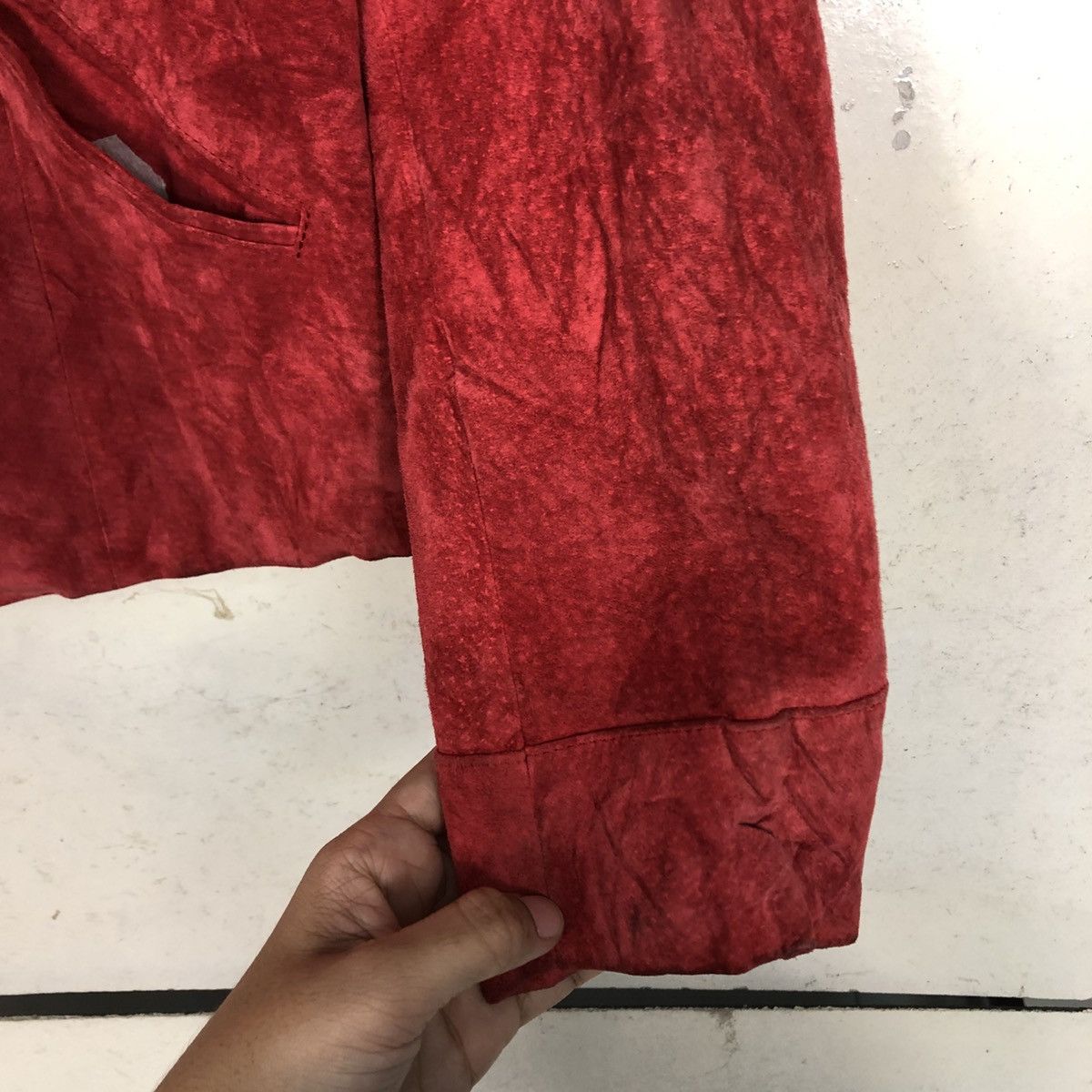 Japanese Brand Vintage Biker Leather Jacket Flandre Japan Issey Miyake Size US M / EU 48-50 / 2 - 17 Thumbnail