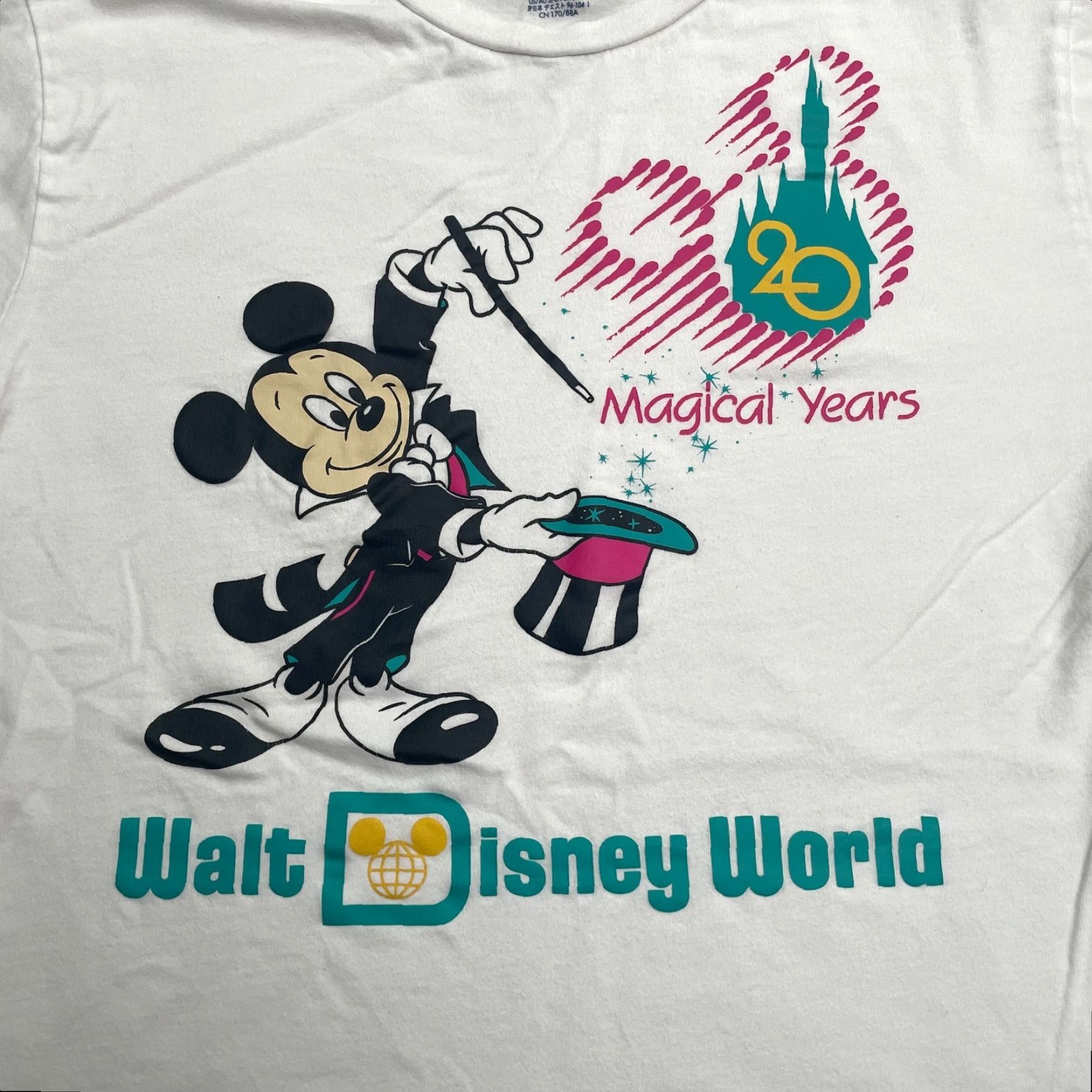 Disney Disney Mickey Mouse Graphic T-Shirt Womens Small White Tee Size S / US 4 / IT 40 - 3 Thumbnail