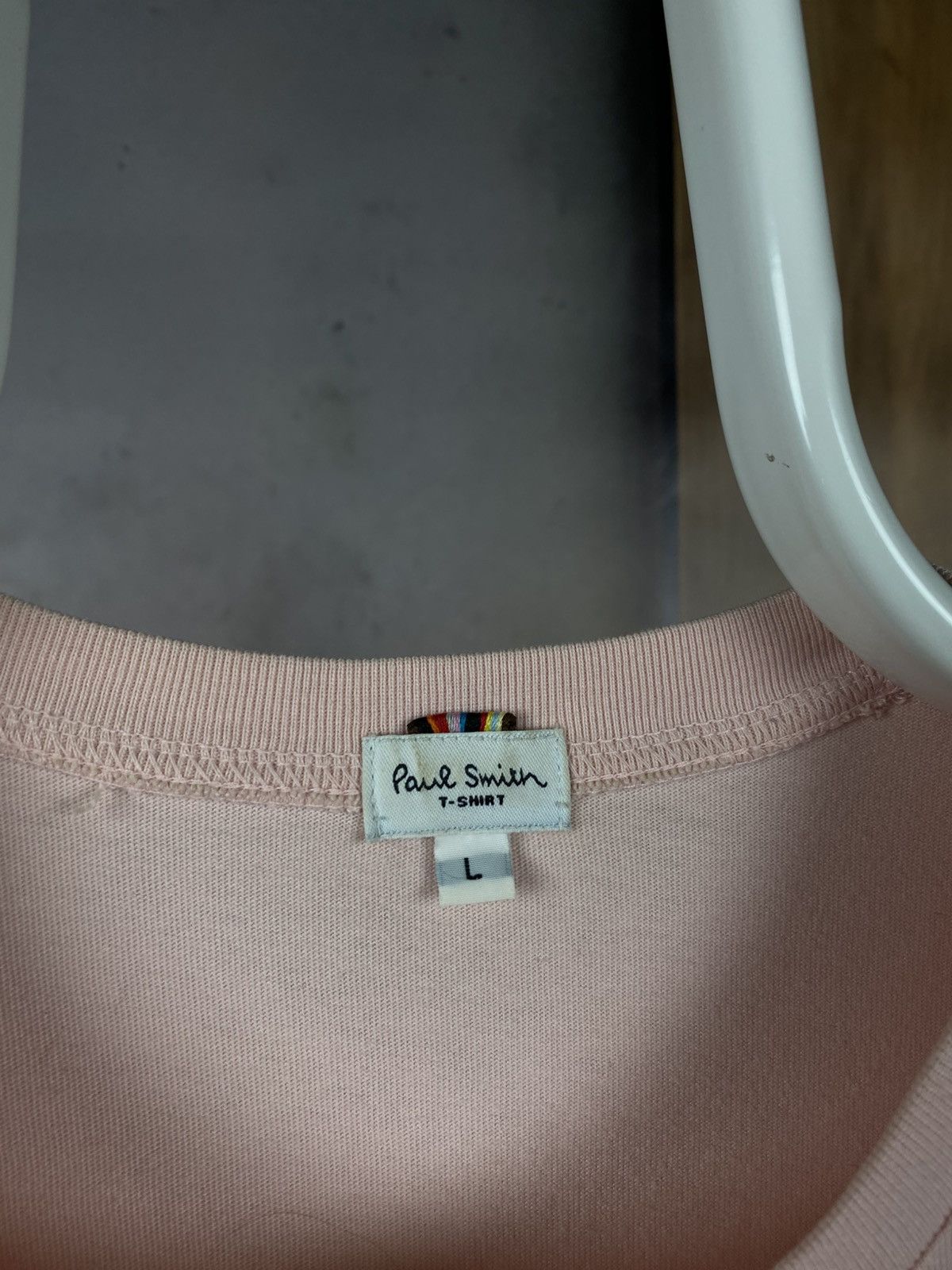 Paul Smith 🧑‍🚀Vintage T-Shirt Paul Smith Big Logo Art Tee🧑‍🚀 Size US L / EU 52-54 / 3 - 9 Thumbnail