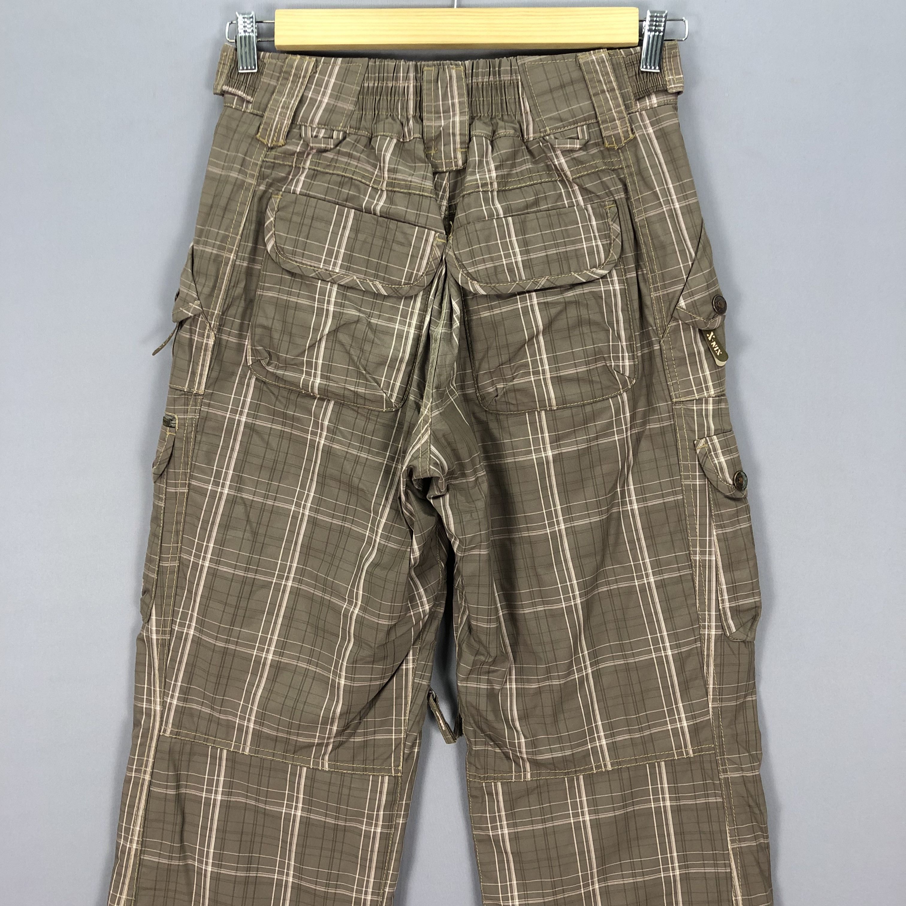 Japanese Brand × Vintage Vintage 90s Checkered Japanese Ski Pants Snowboards Ski Wear Size 28" / US 6 / IT 42 - 4 Thumbnail