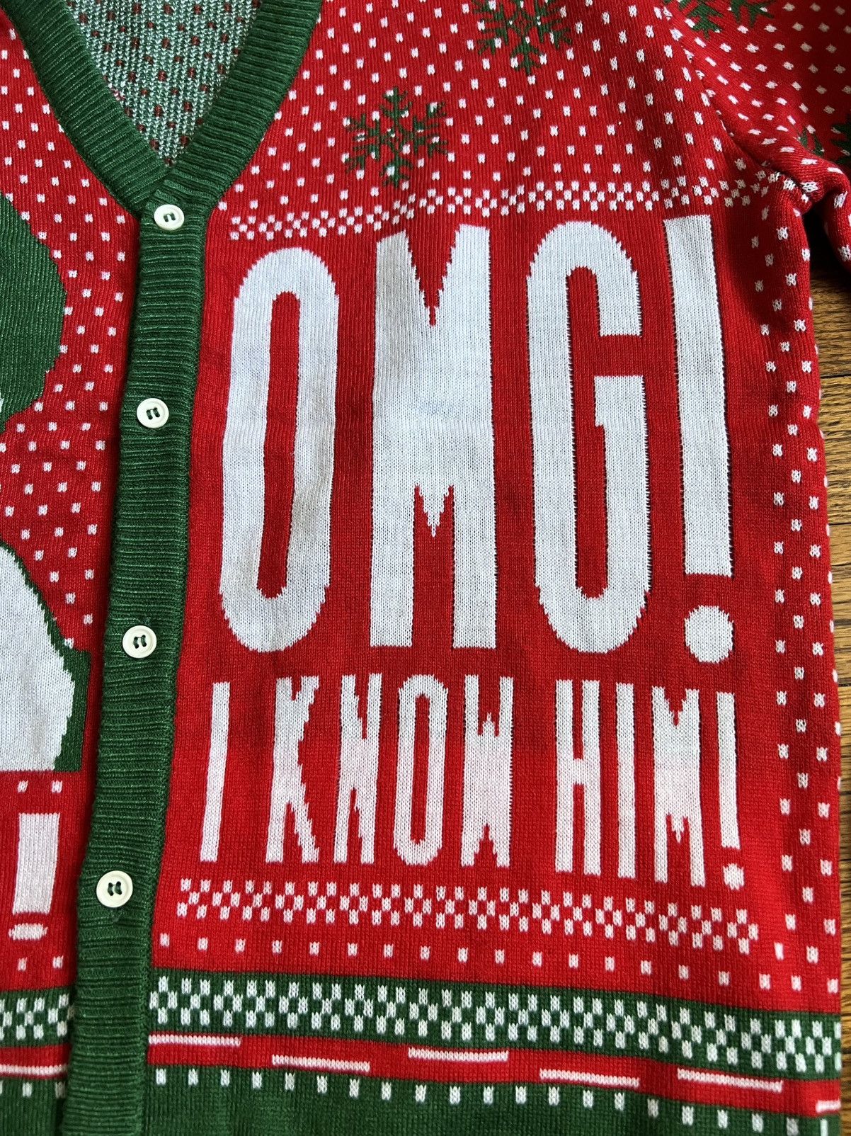 Other Official Will Ferrell Elf Movie Christmas Sweater Medium Size US M / EU 48-50 / 2 - 7 Thumbnail