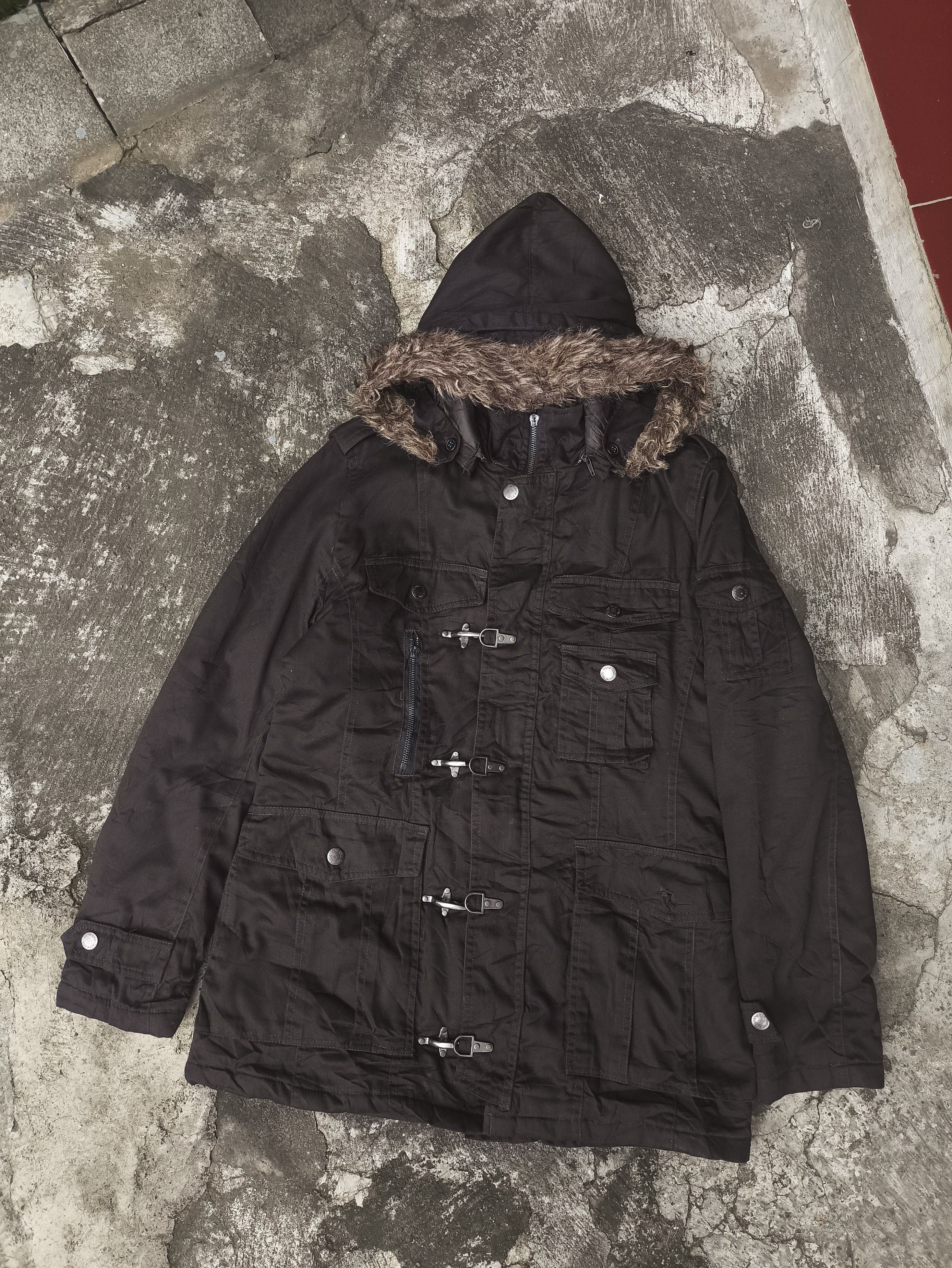 If Six Was Nine intheatic fur racoon utility jacket Size US L / EU 52-54 / 3 - 1 Thumbnail