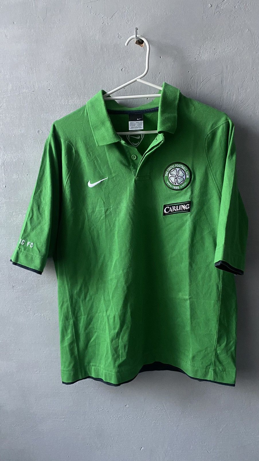 Nike Vintage Celtic Nike polo jersey Size US L / EU 52-54 / 3 - 1 Thumbnail